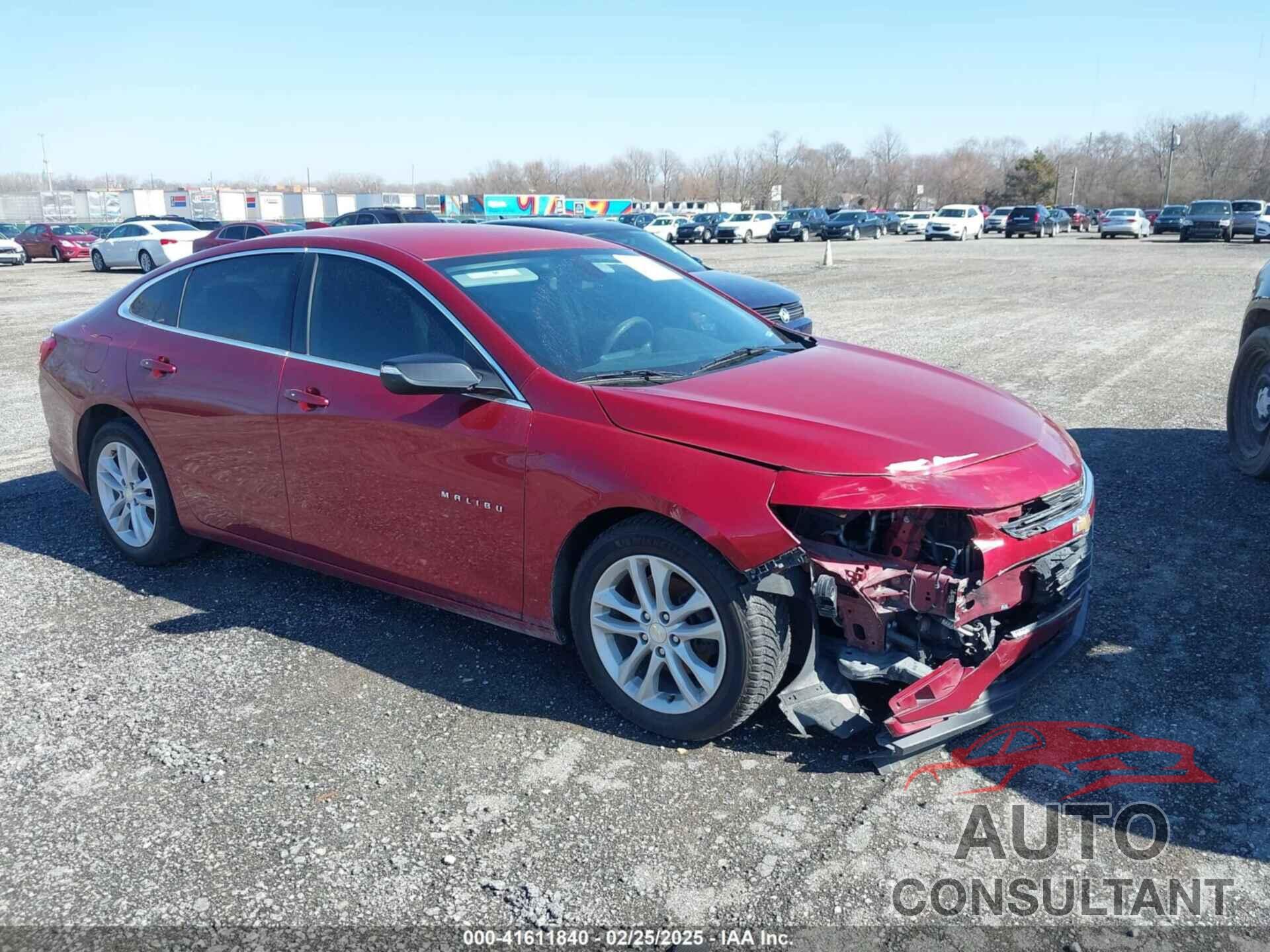 CHEVROLET MALIBU 2017 - 1G1ZE5ST3HF265834