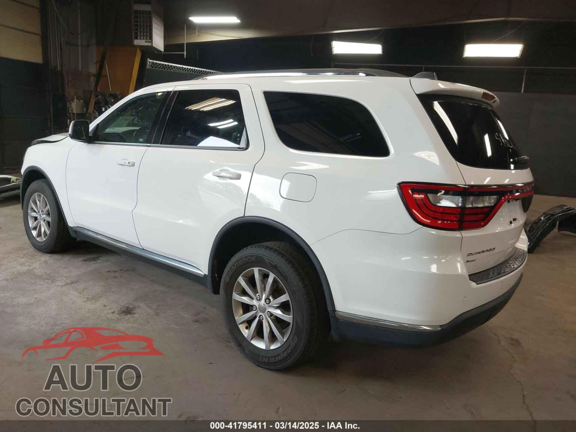 DODGE DURANGO 2017 - 1C4RDJAG2HC737496
