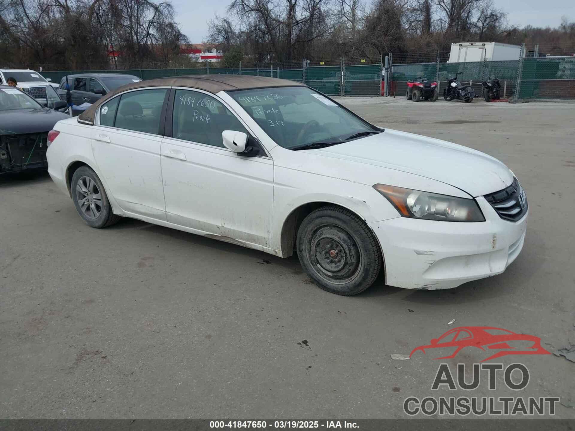 HONDA ACCORD 2011 - 1HGCP2F62BA103404