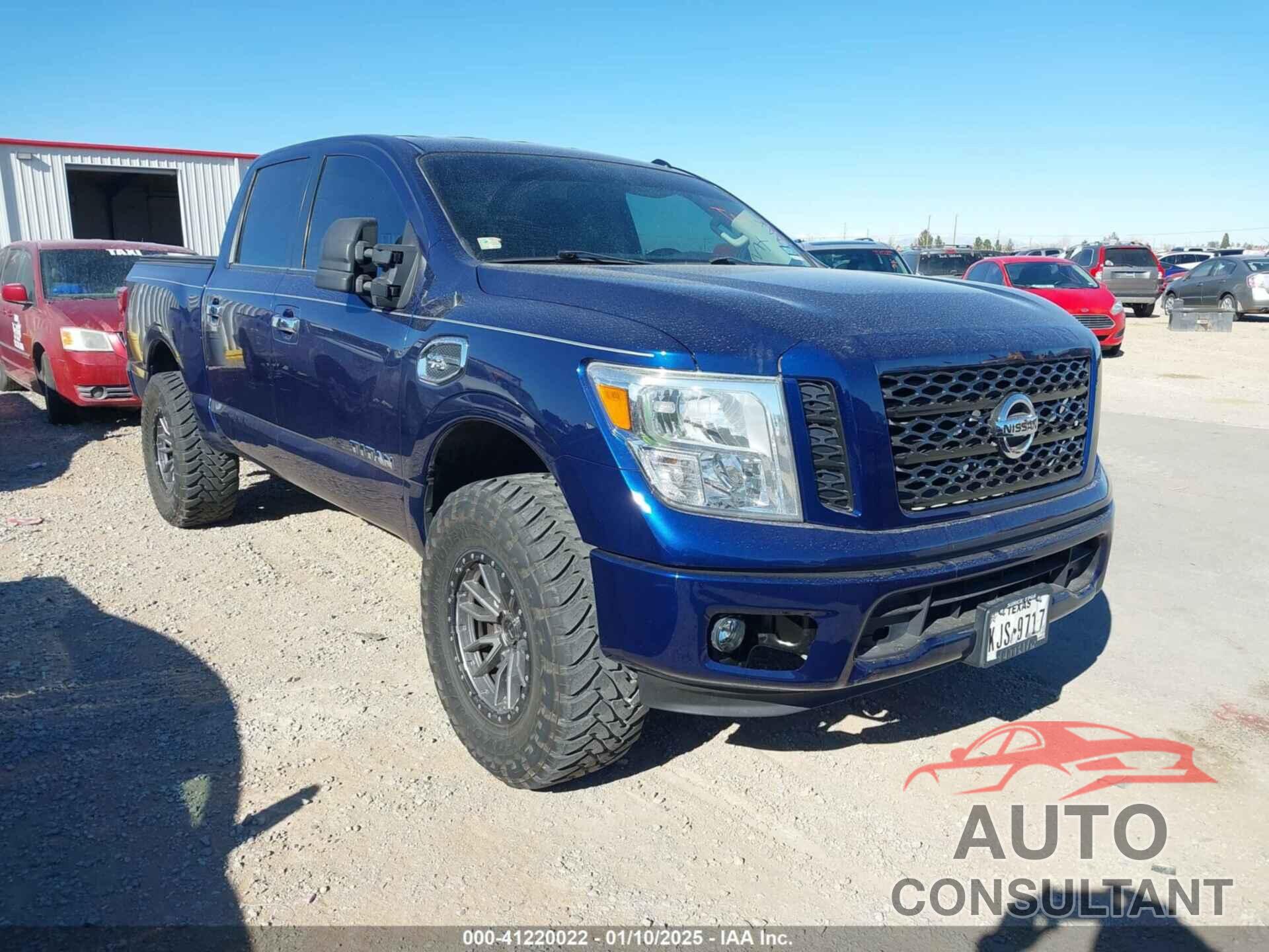 NISSAN TITAN 2017 - 1N6AA1EK2HN535280