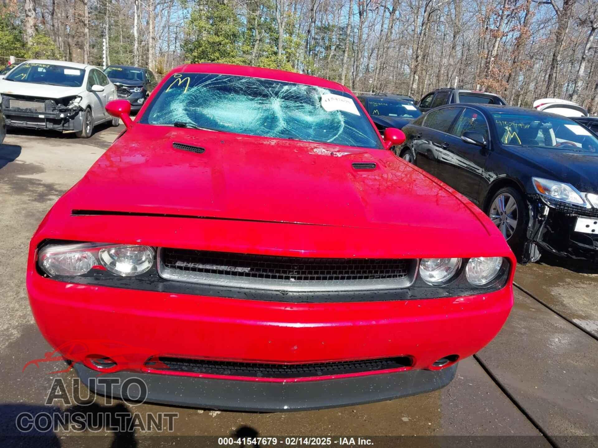 DODGE CHALLENGER 2012 - 2C3CDYAG2CH124691