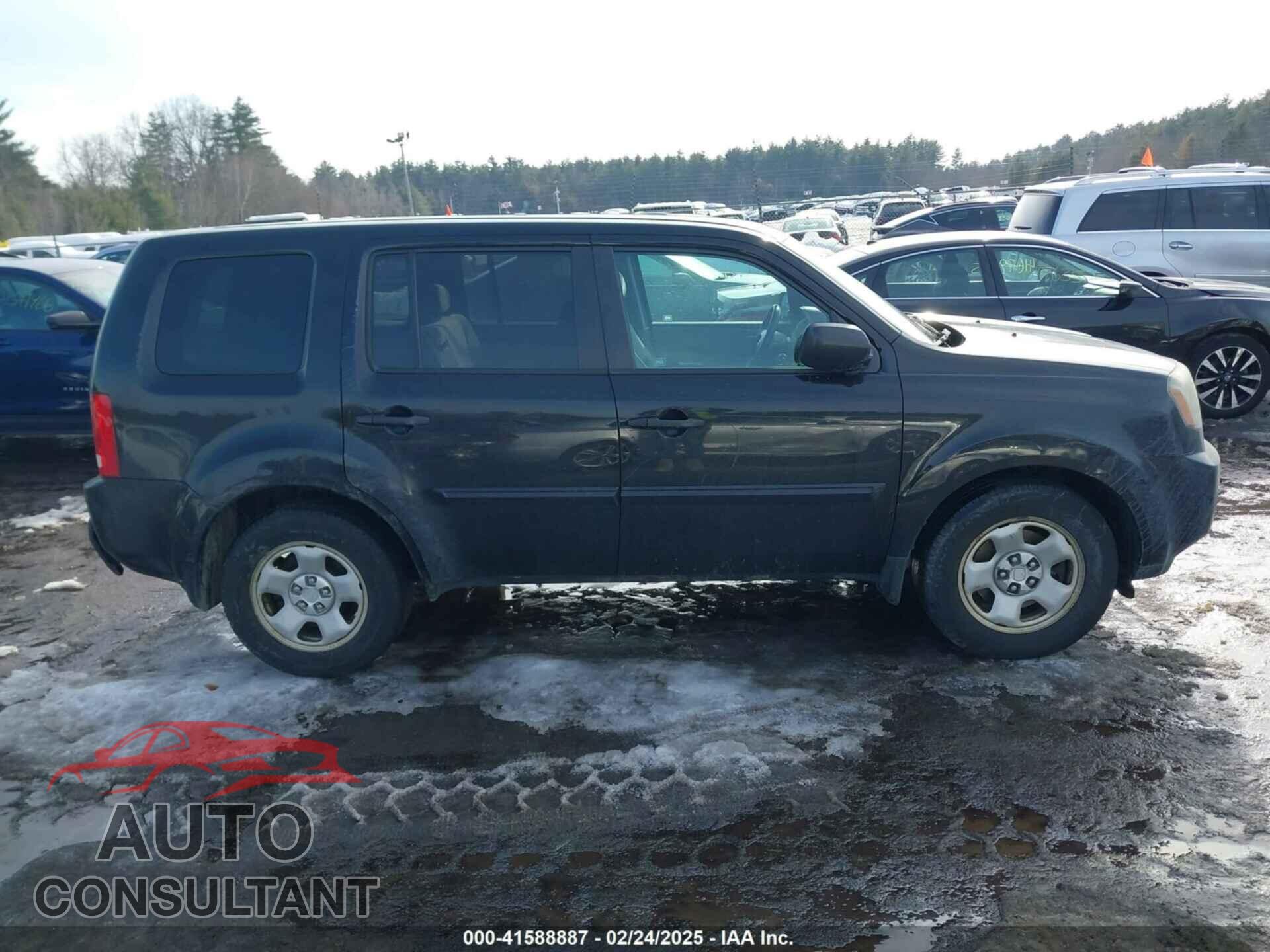 HONDA PILOT 2011 - 5FNYF4H20BB073355