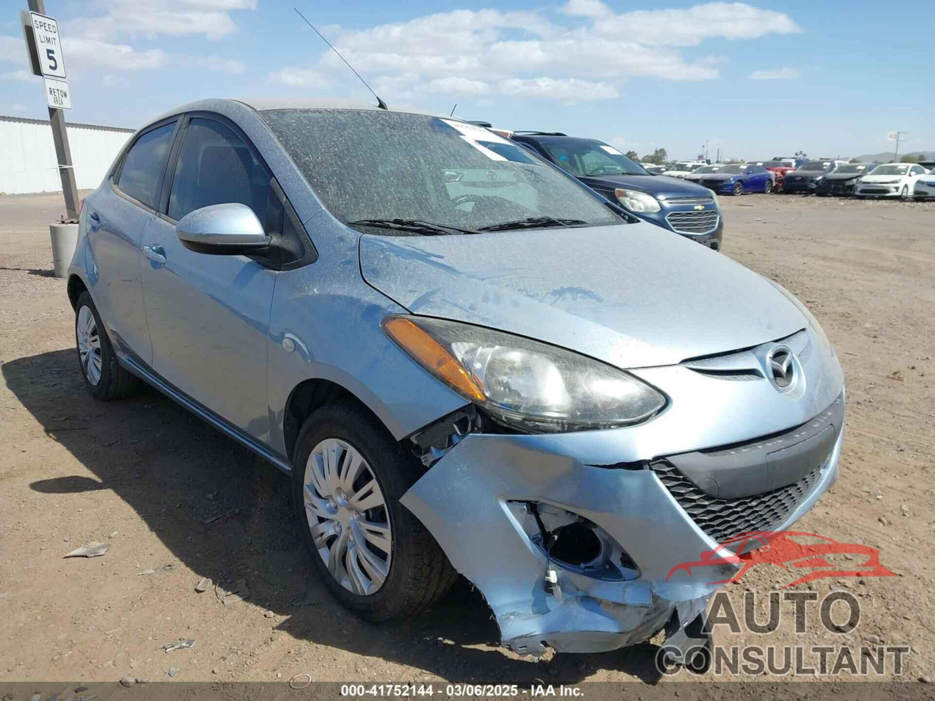 MAZDA MAZDA2 2013 - JM1DE1KZ1D0162102
