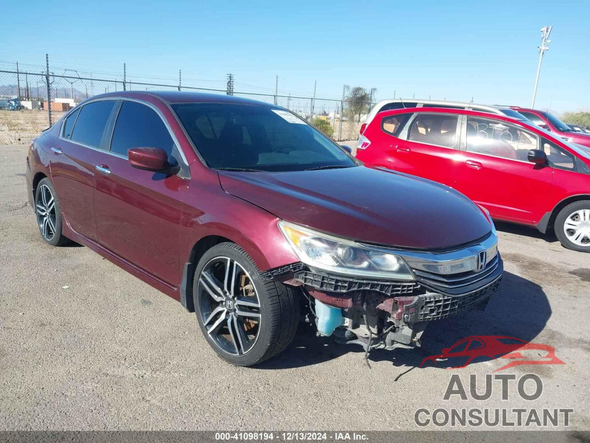 HONDA ACCORD 2016 - 1HGCR2F57GA204110