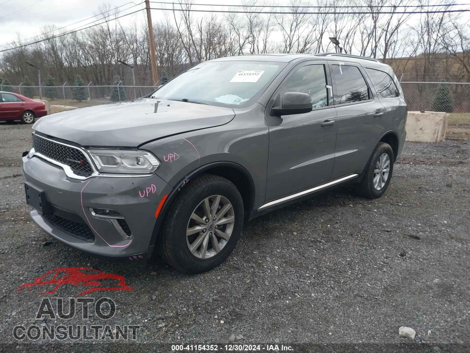 DODGE DURANGO 2022 - 1C4RDJAG8NC108286