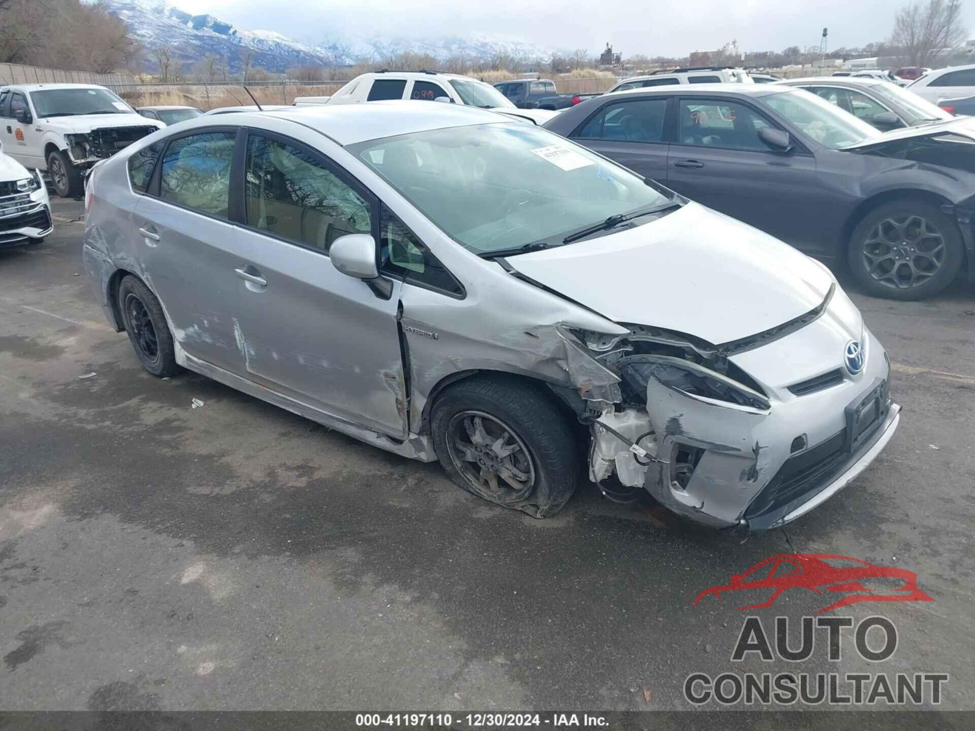 TOYOTA PRIUS 2013 - JTDKN3DU8D5696804