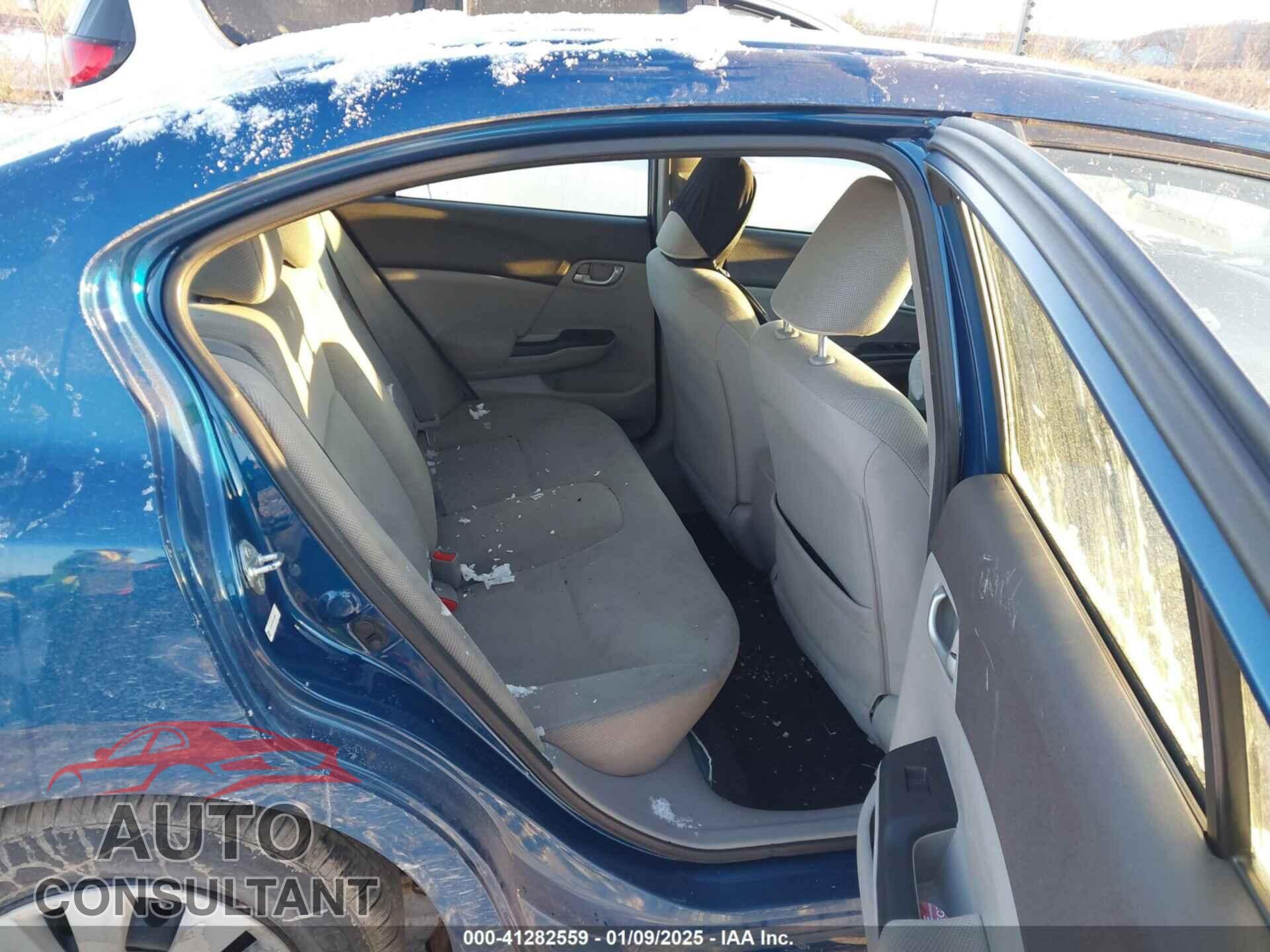 HONDA CIVIC SDN 2012 - 19XFB2F58CE322660