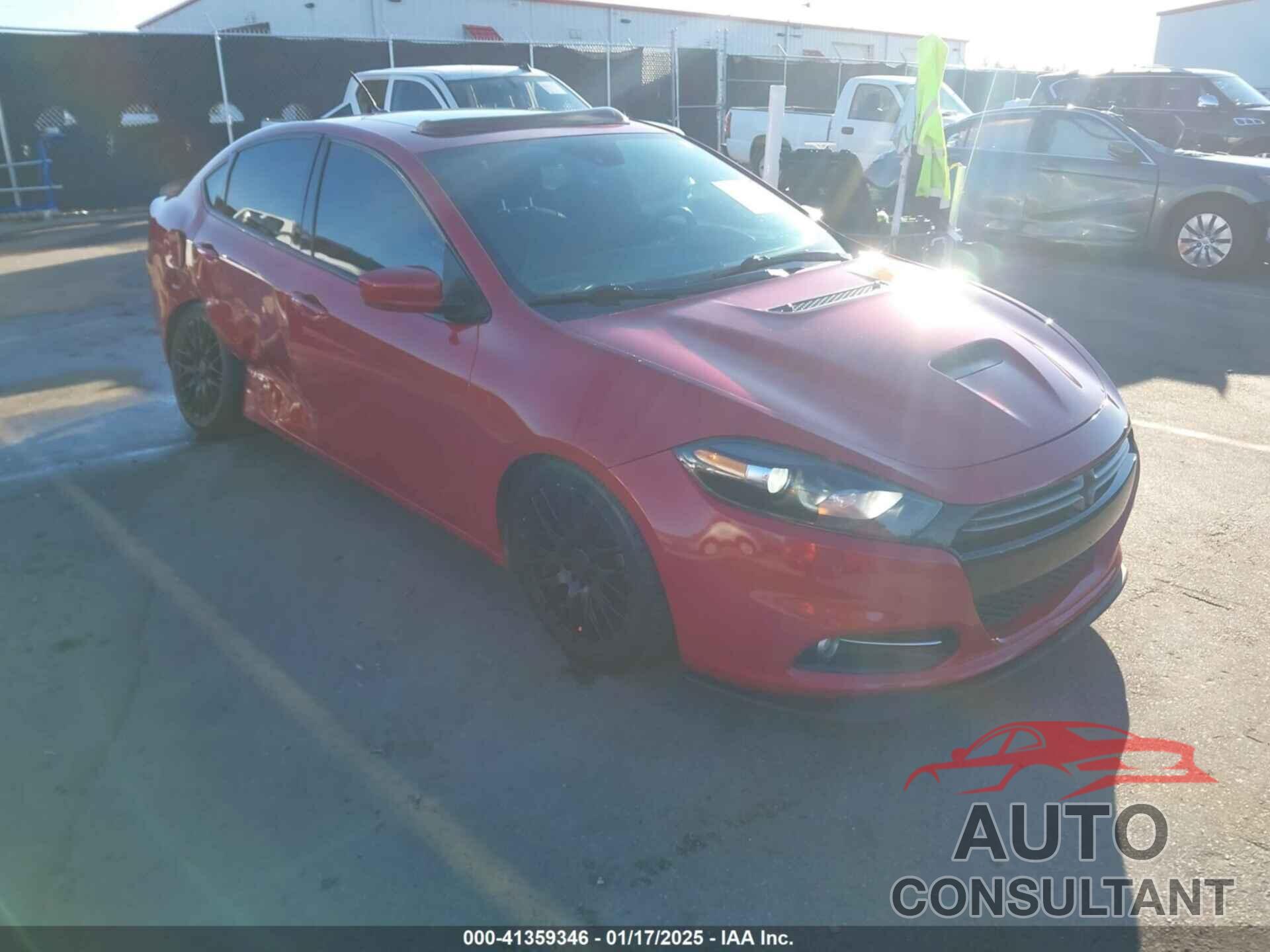 DODGE DART 2016 - 1C3CDFEB8GD606927