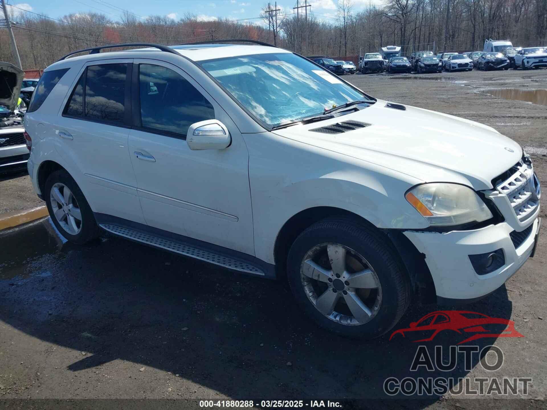 MERCEDES-BENZ ML 350 2009 - 4JGBB86E09A453106