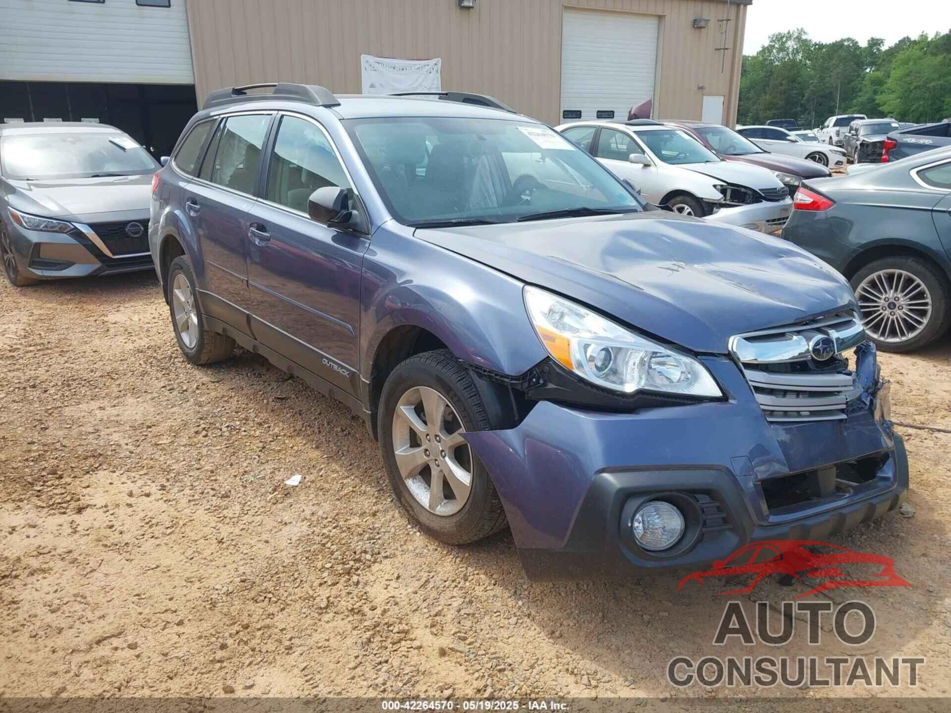 SUBARU OUTBACK 2014 - 4S4BRBAC3E3326816