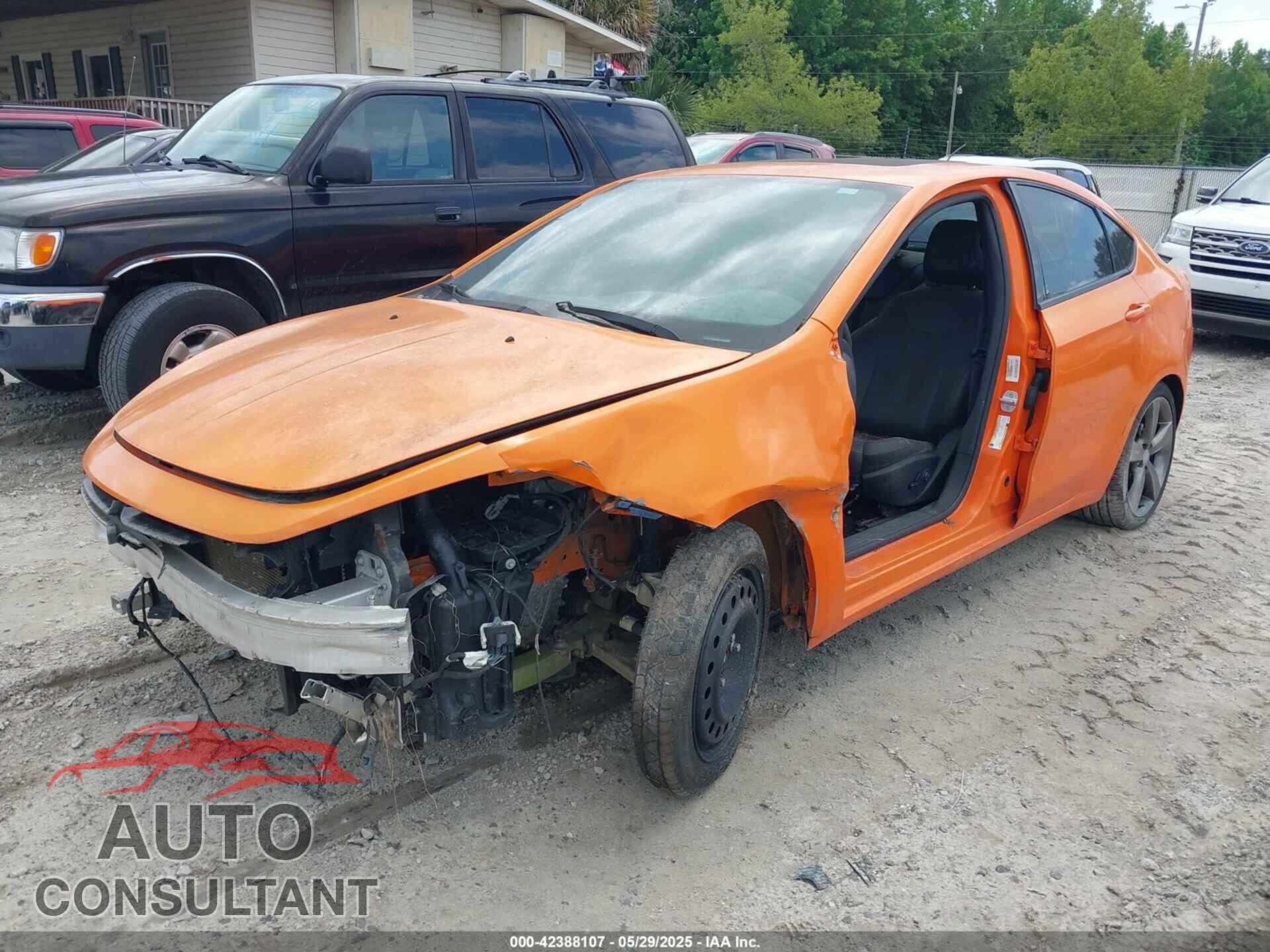 DODGE DART 2014 - 1C3CDFEB8ED741922