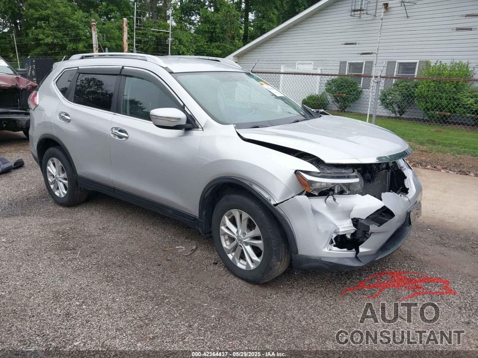 NISSAN ROGUE 2015 - KNMAT2MV8FP503398