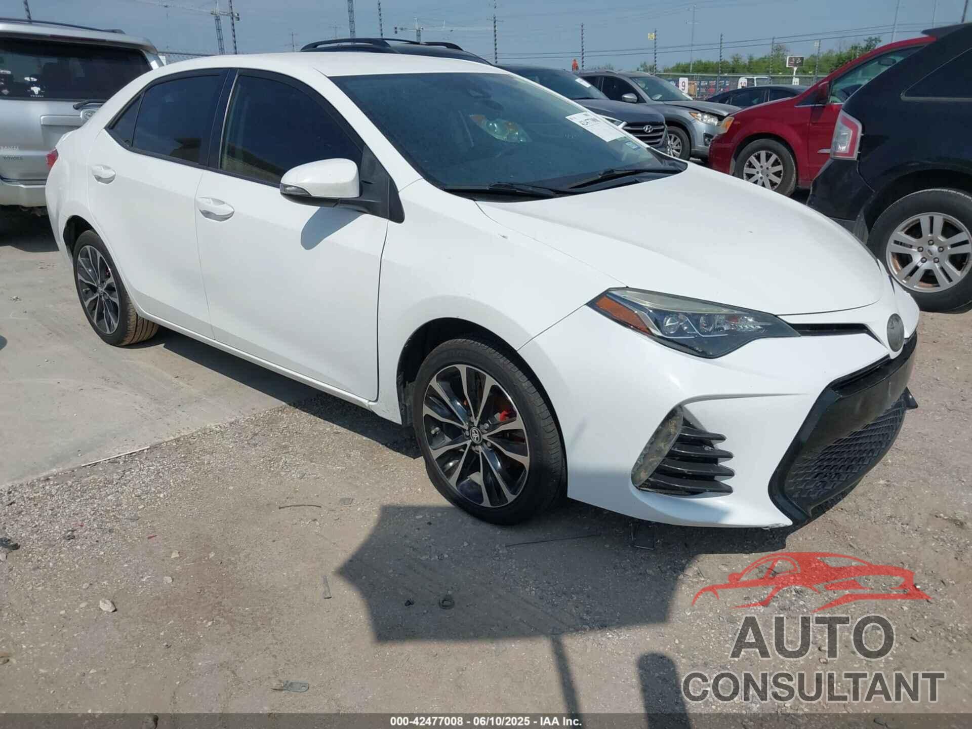 TOYOTA COROLLA 2019 - 5YFBURHE7KP922212