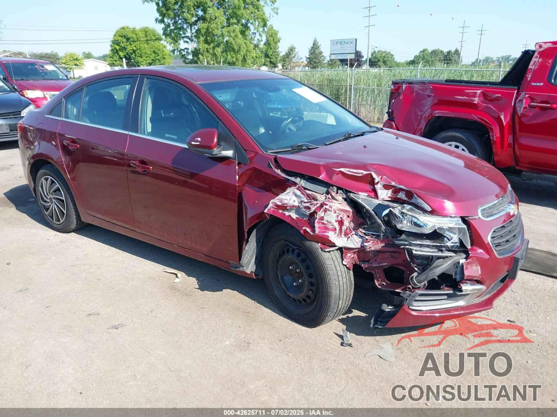 CHEVROLET CRUZE 2015 - 1G1PE5SB2F7188394