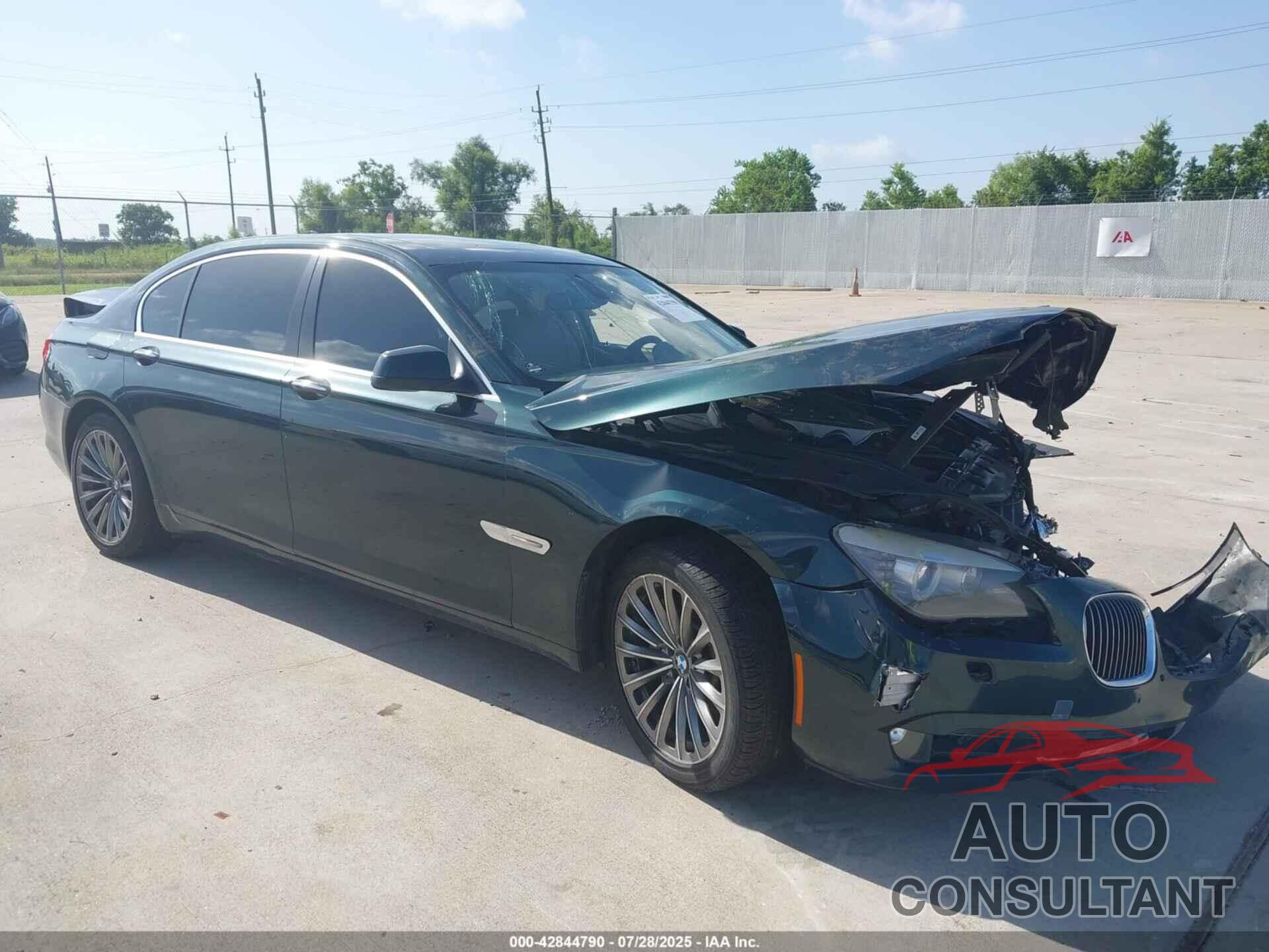 BMW 750LI 2011 - WBAKB8C56BC852294