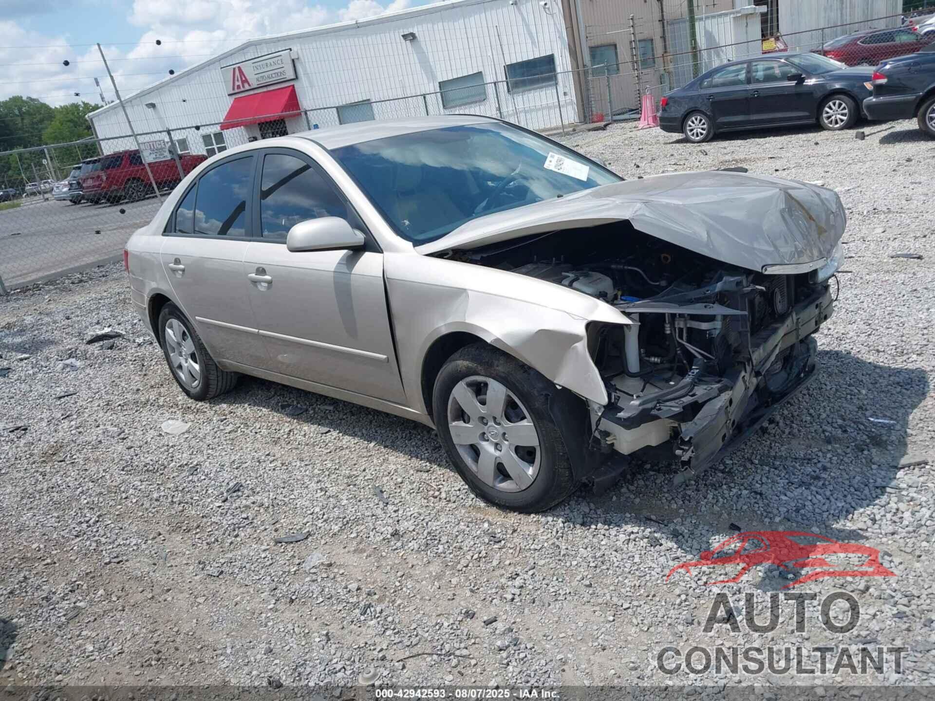 HYUNDAI SONATA 2009 - 5NPET46C49H498791