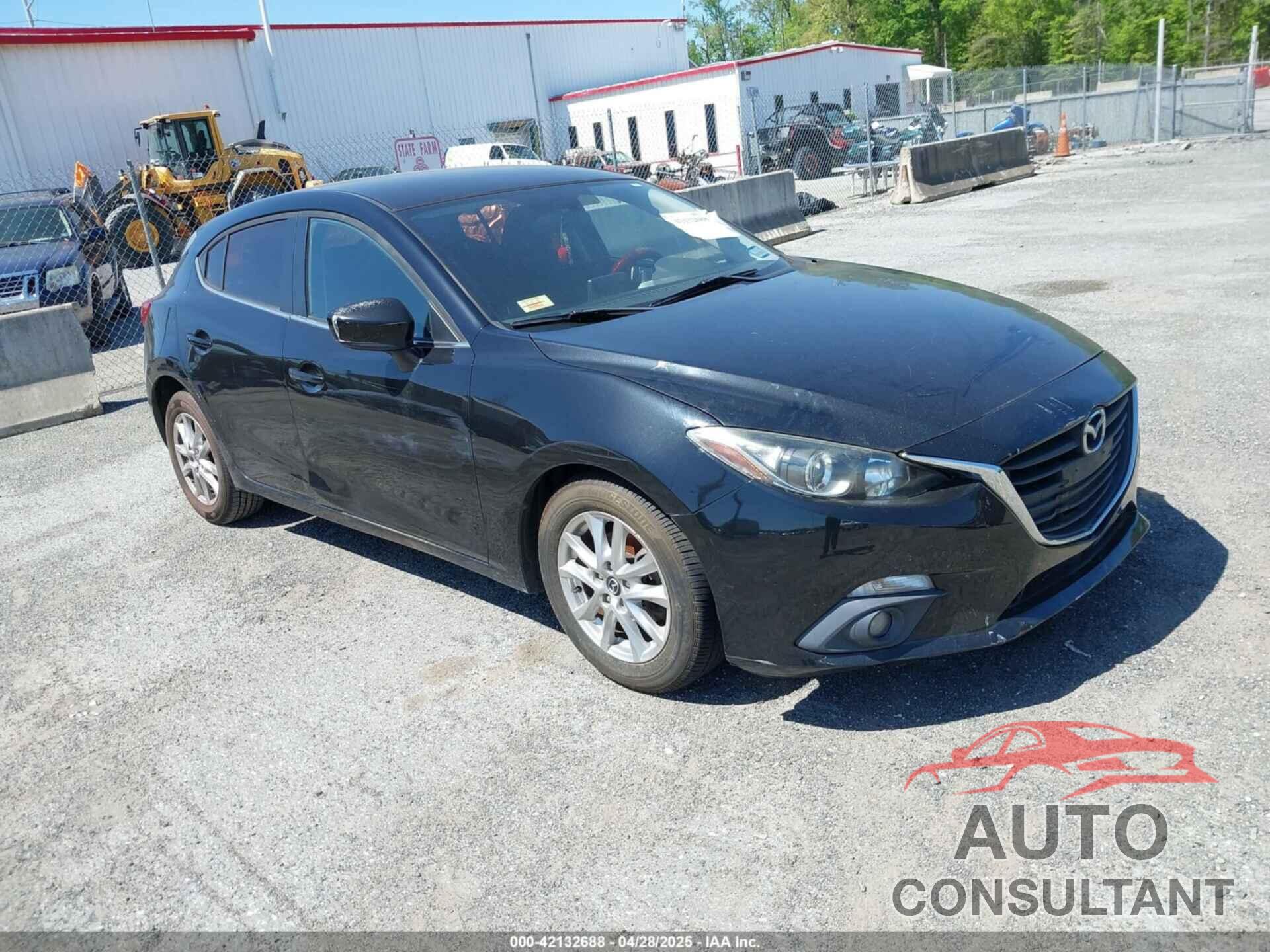 MAZDA MAZDA3 2015 - JM1BM1L79F1260427