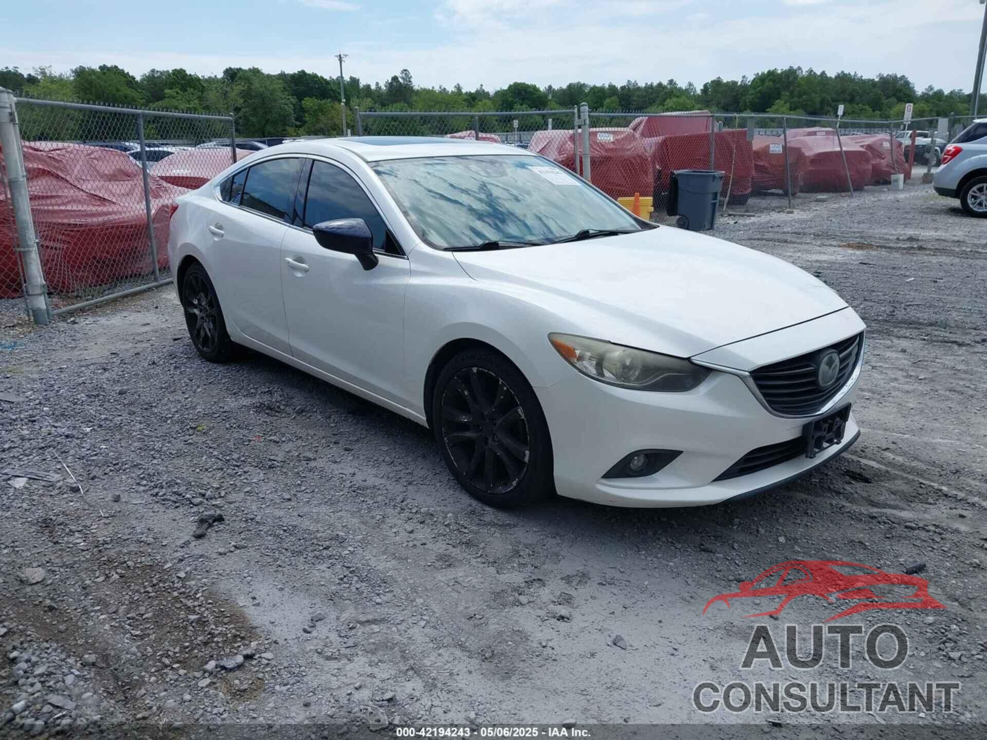 MAZDA MAZDA6 2014 - JM1GJ1W67E1139945