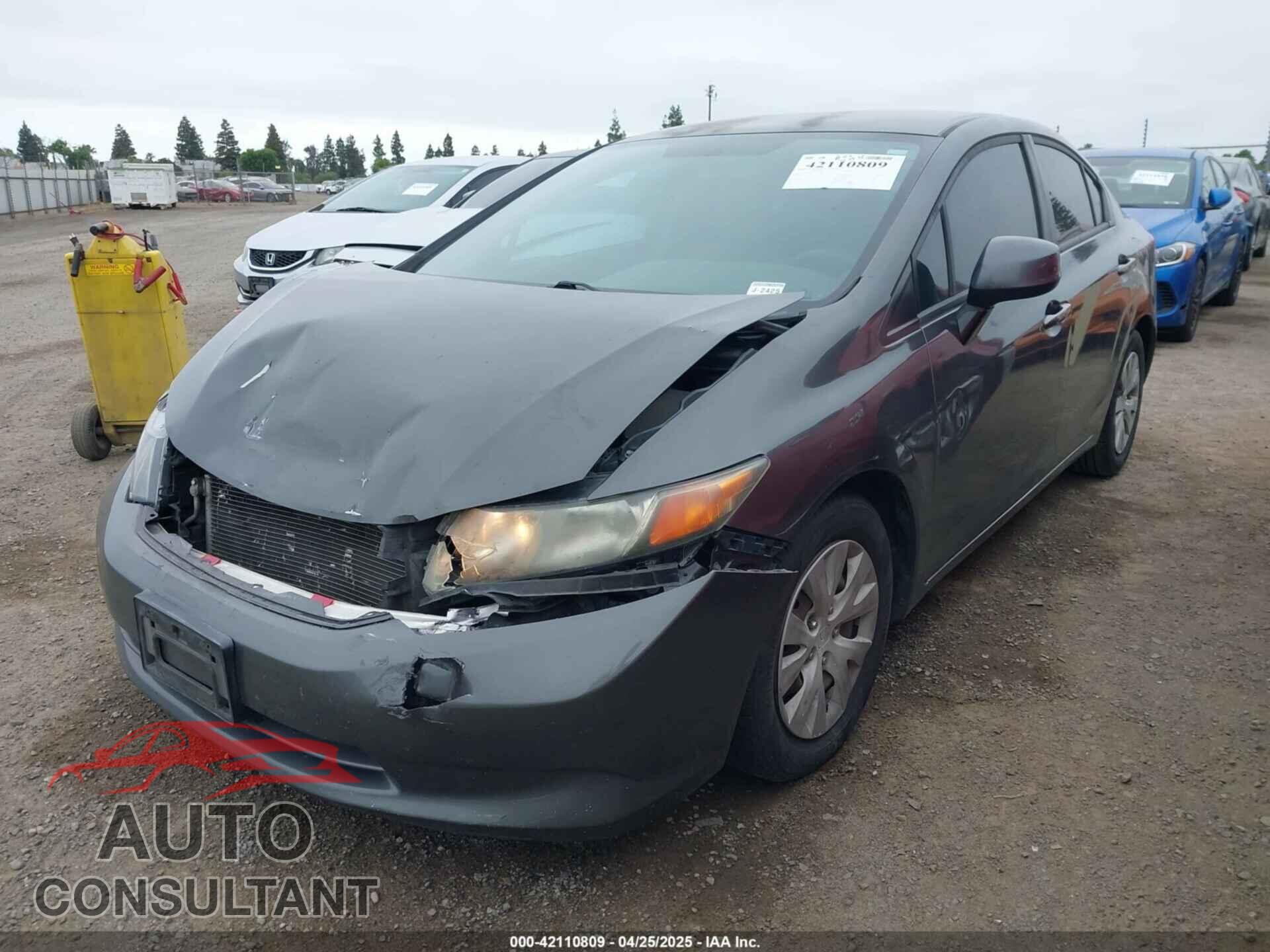 HONDA CIVIC 2012 - 2HGFB2F57CH607940