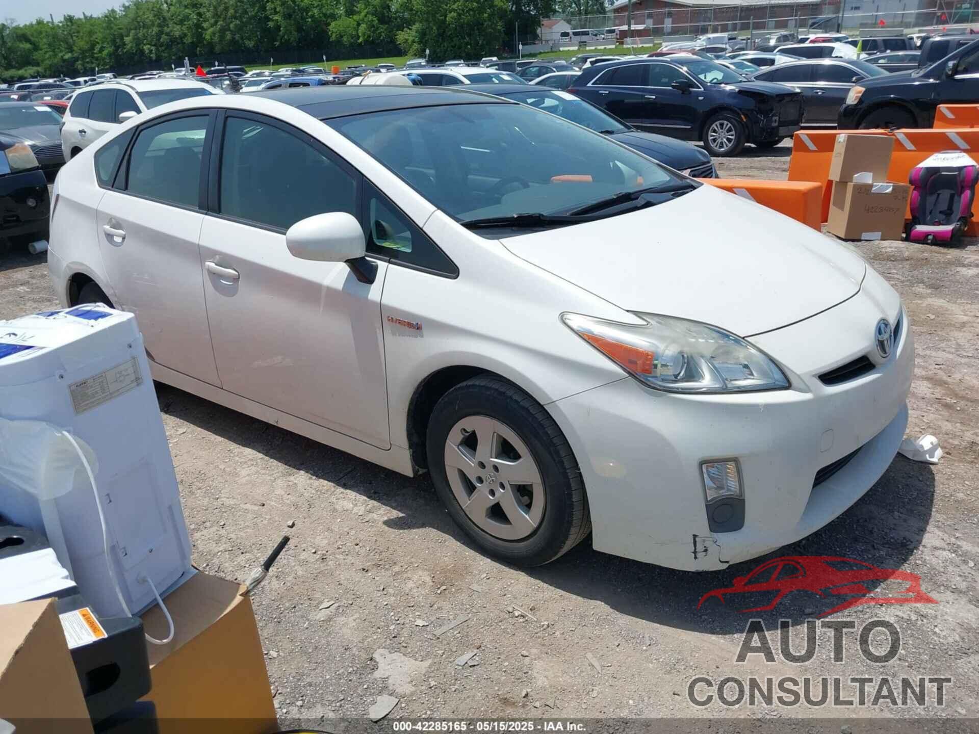 TOYOTA PRIUS 2011 - JTDKN3DUXB0248302