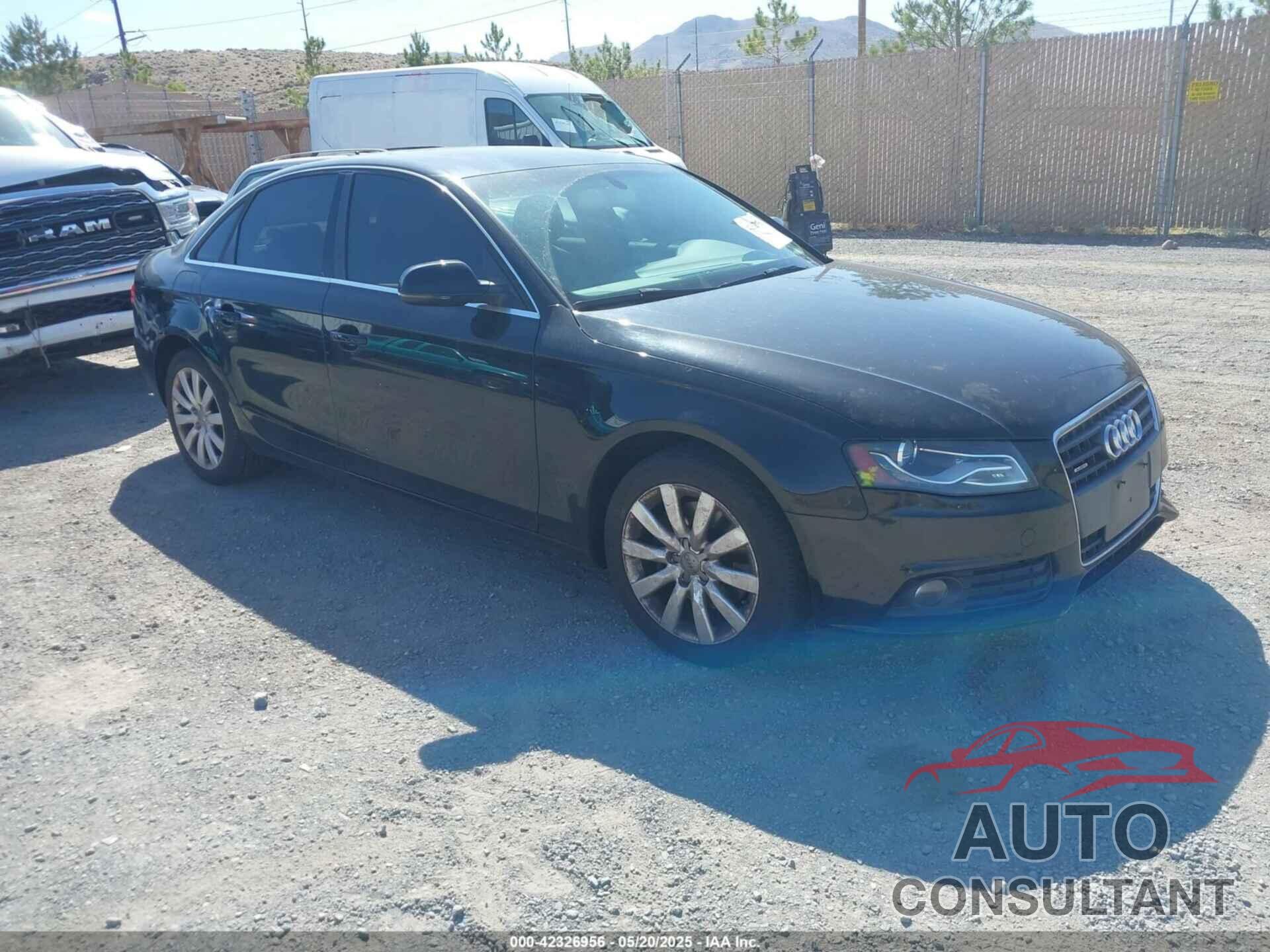 AUDI A4 2010 - WAUFFAFL9AA049674