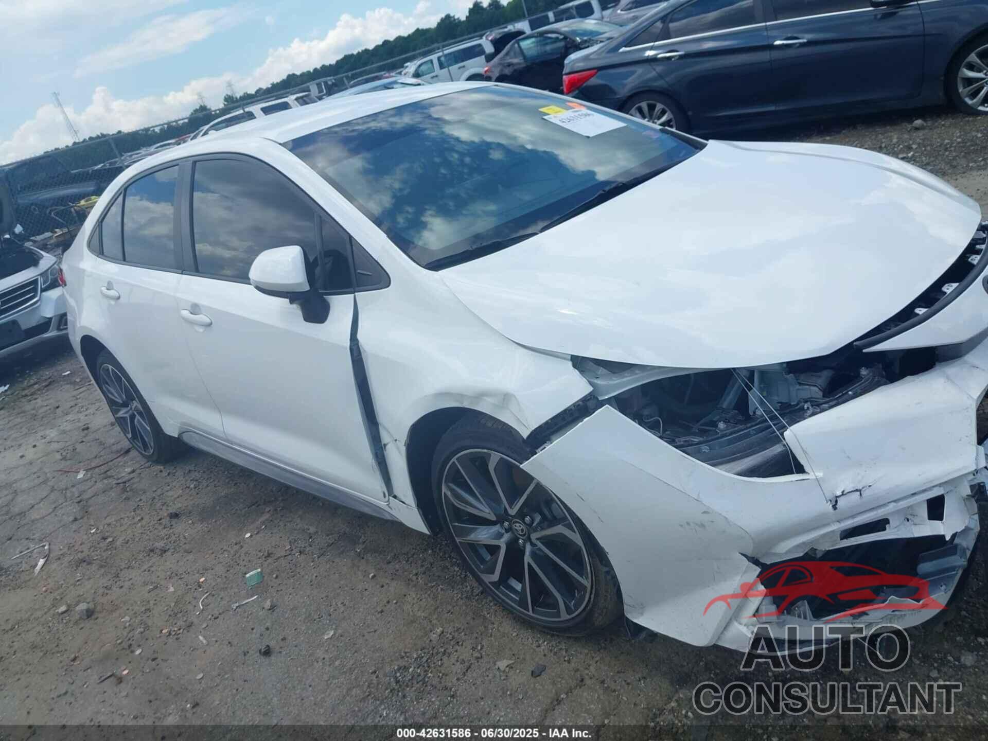 TOYOTA COROLLA 2021 - JTDS4MCE8MJ061656