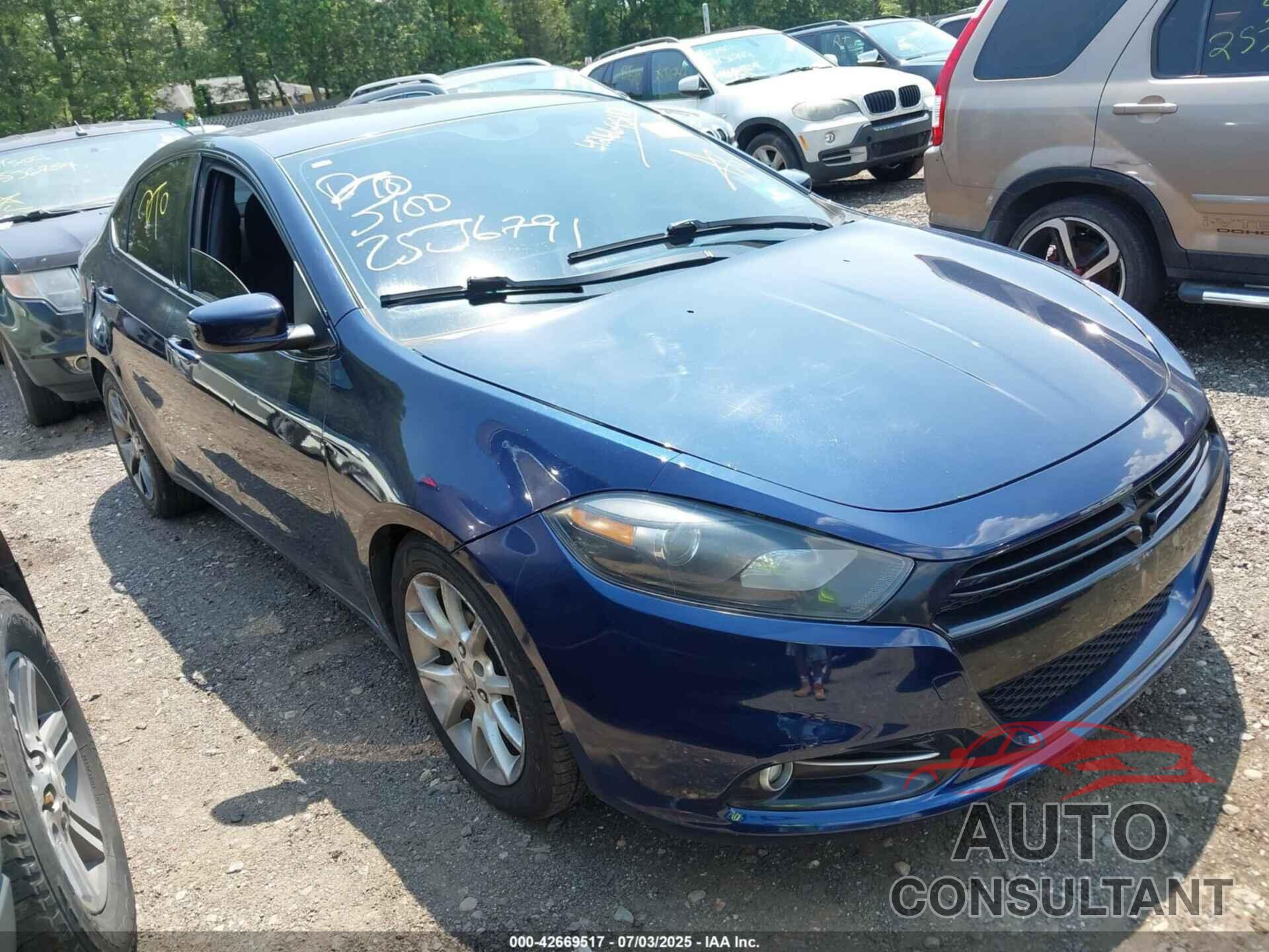 DODGE DART 2013 - 1C3CDFBA1DD308193