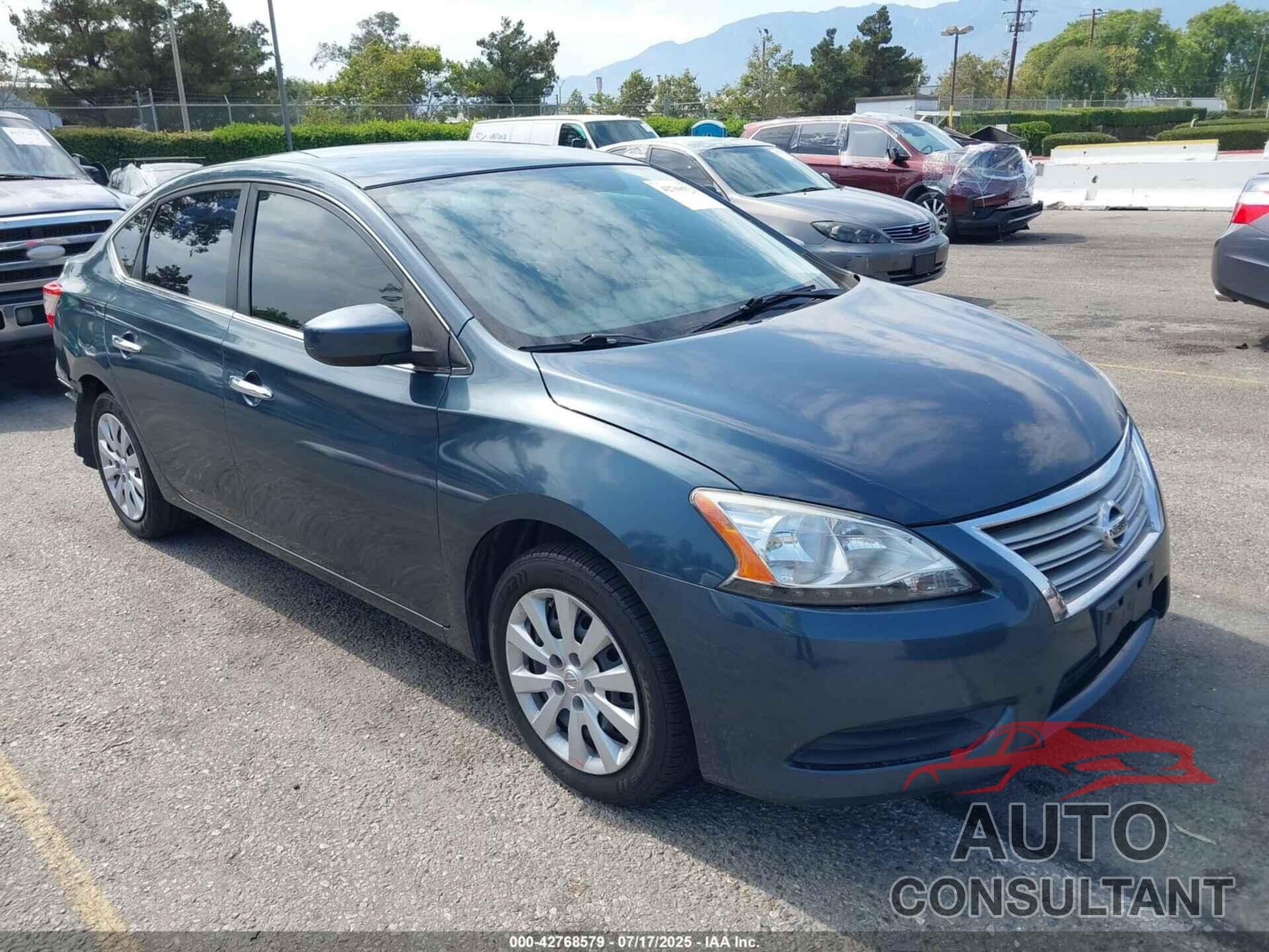 NISSAN SENTRA 2014 - 3N1AB7AP2EL628299