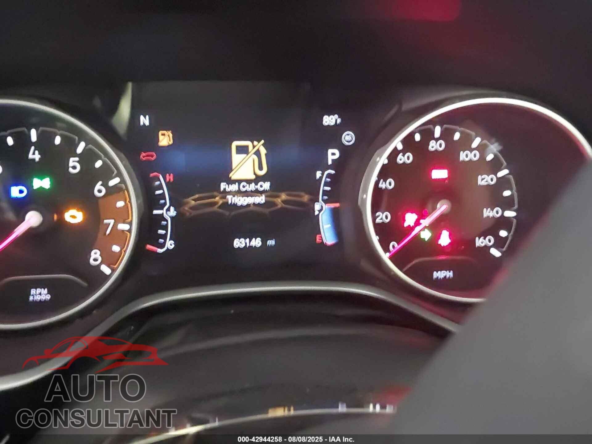JEEP COMPASS 2019 - 3C4NJDCB2KT648548