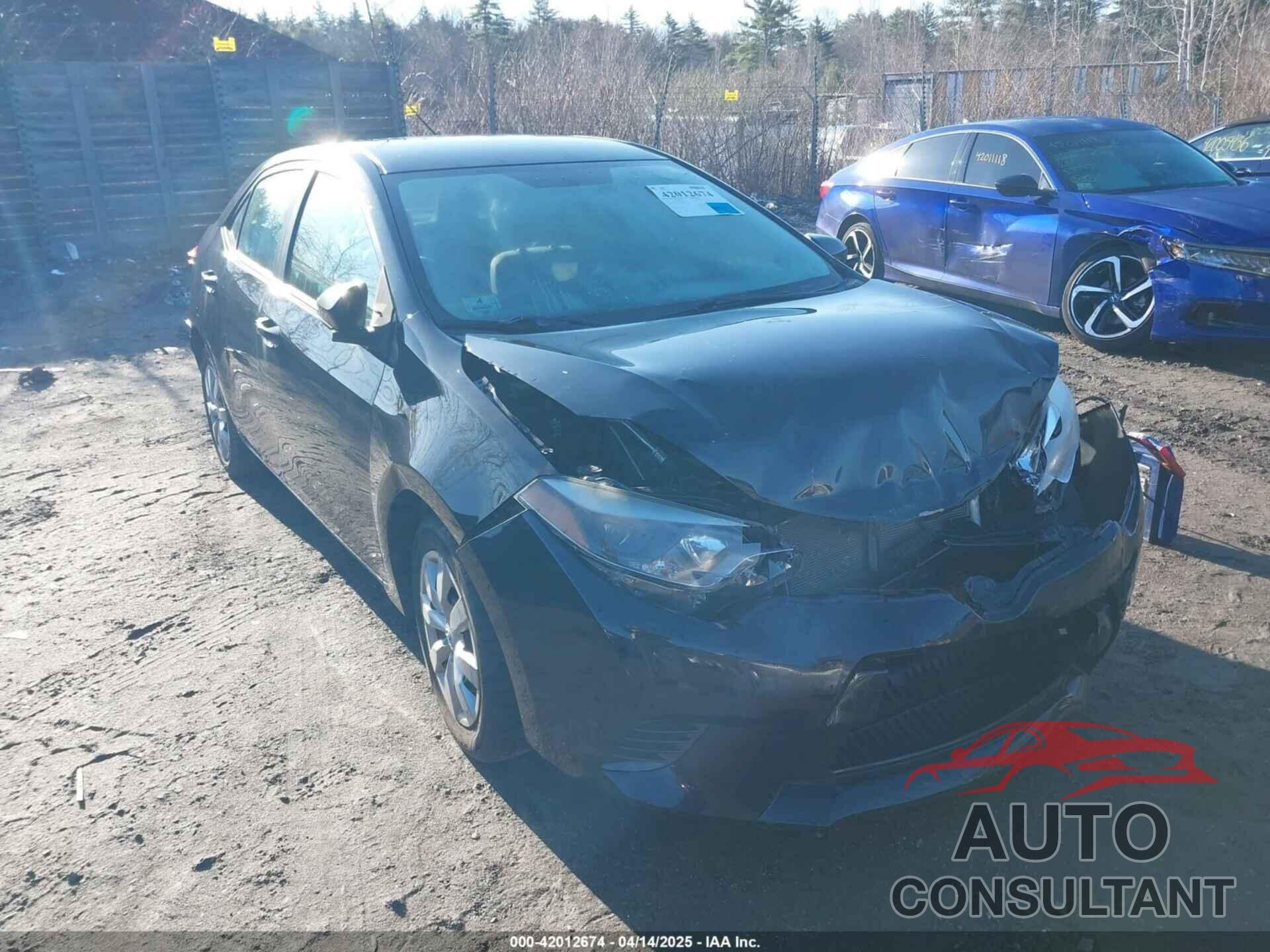 TOYOTA COROLLA 2015 - 2T1BURHE7FC318469