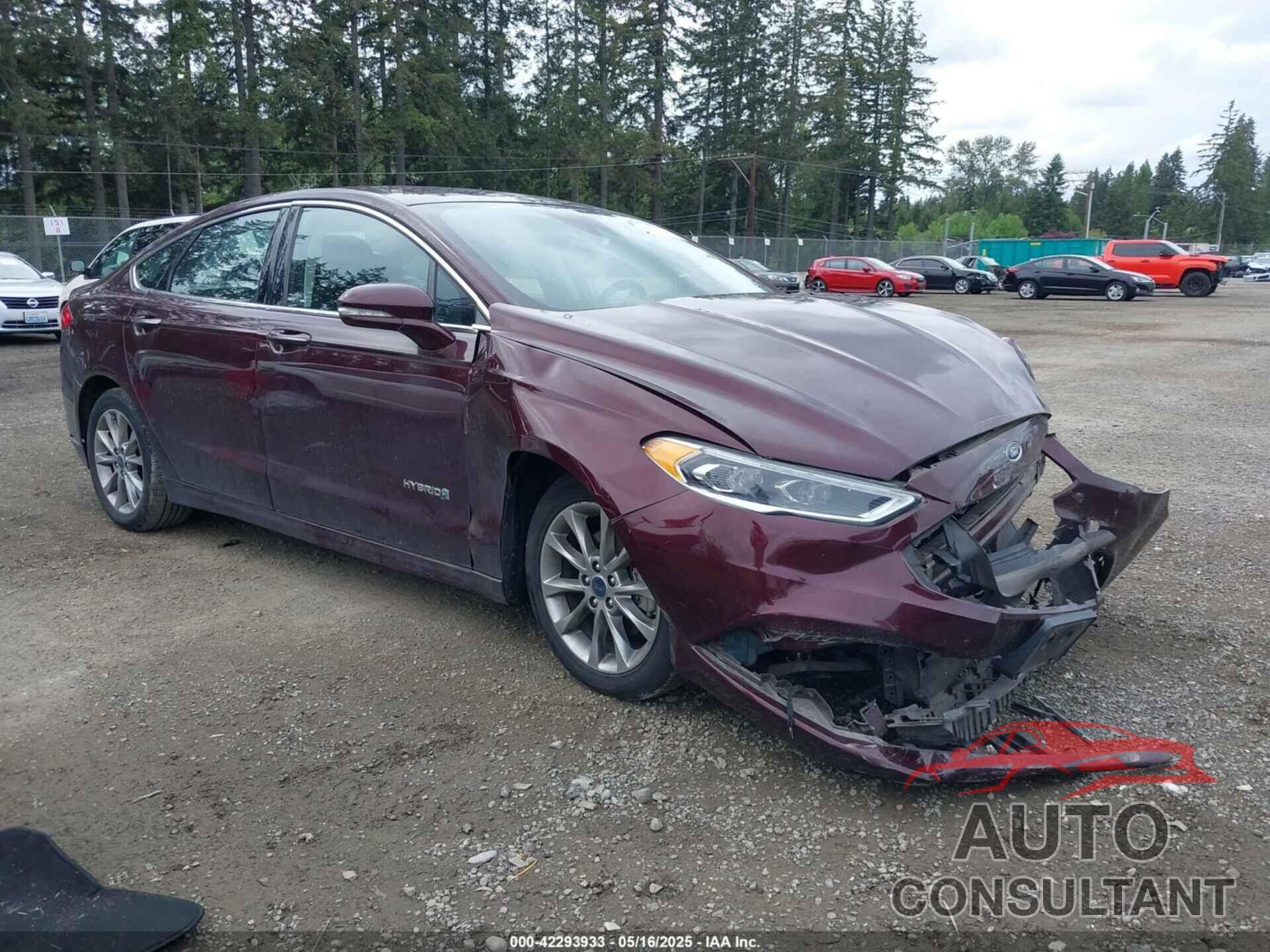 FORD FUSION HYBRID 2017 - 3FA6P0LU5HR277913