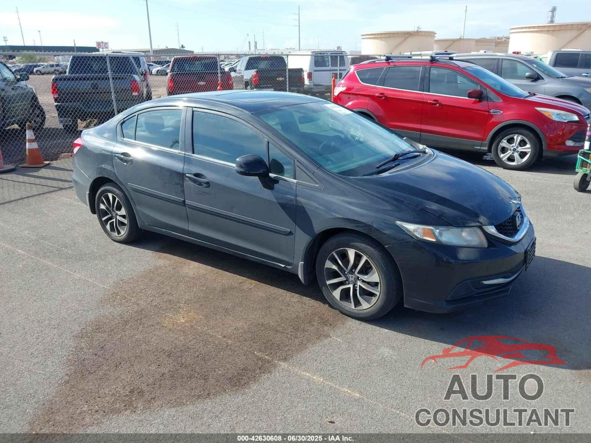 HONDA CIVIC 2013 - 19XFB2F86DE081399