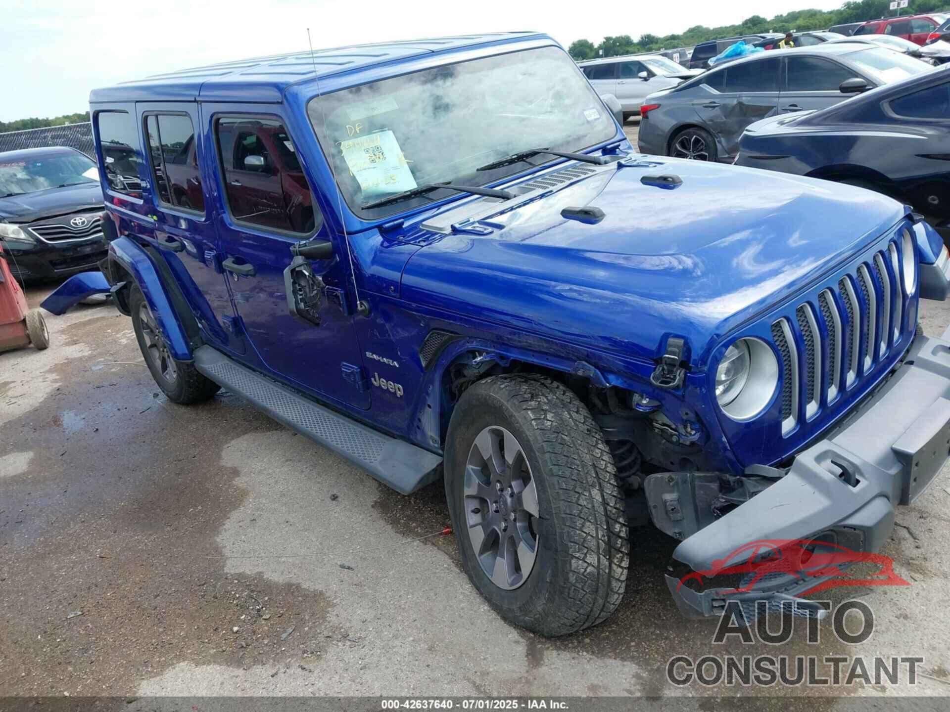 JEEP WRANGLER UNLIMITED 2018 - 1C4HJXEN5JW236641