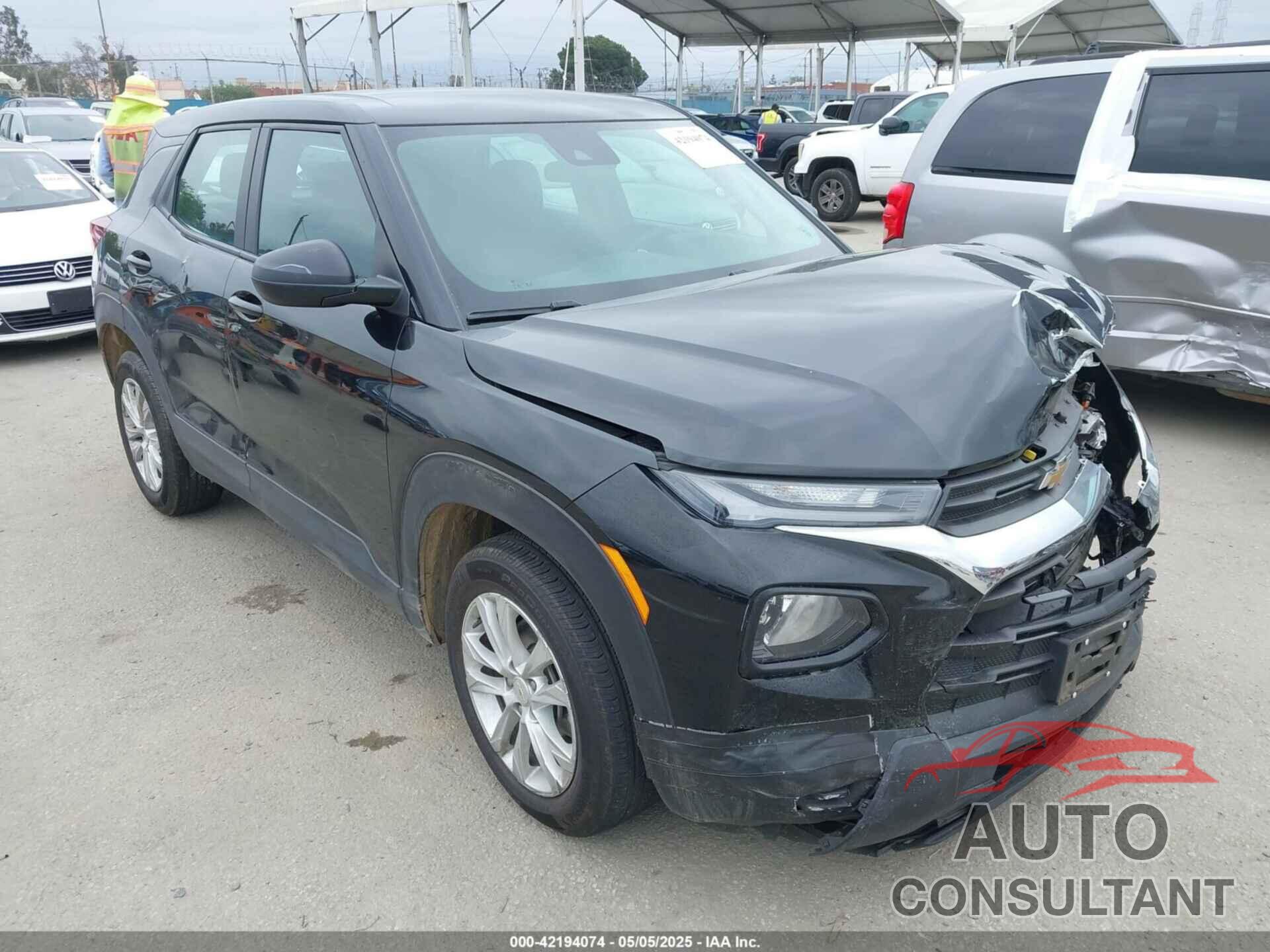 CHEVROLET TRAILBLAZER 2022 - KL79MMS28NB103547