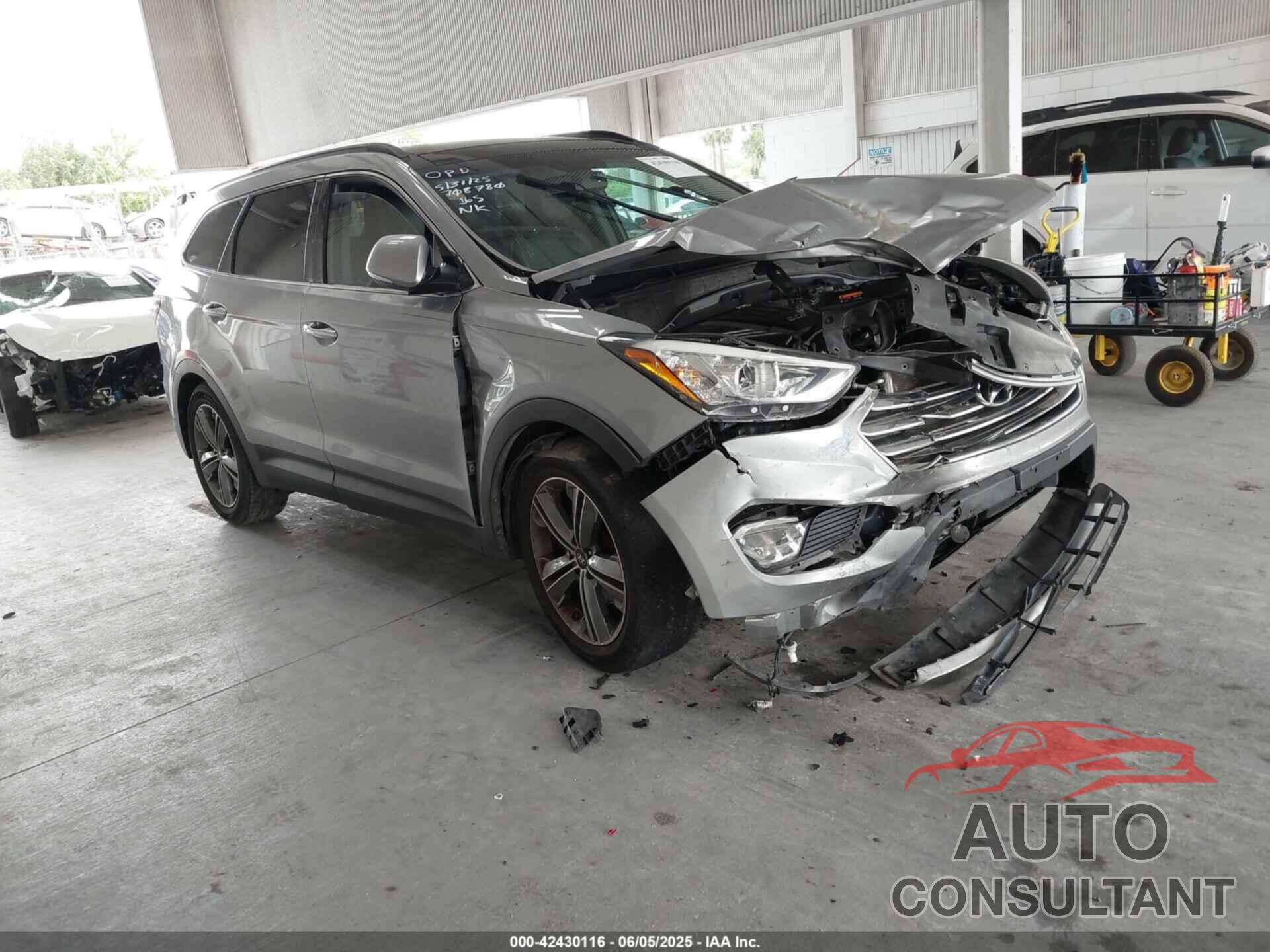 HYUNDAI SANTA FE 2016 - KM8SRDHF1GU131130