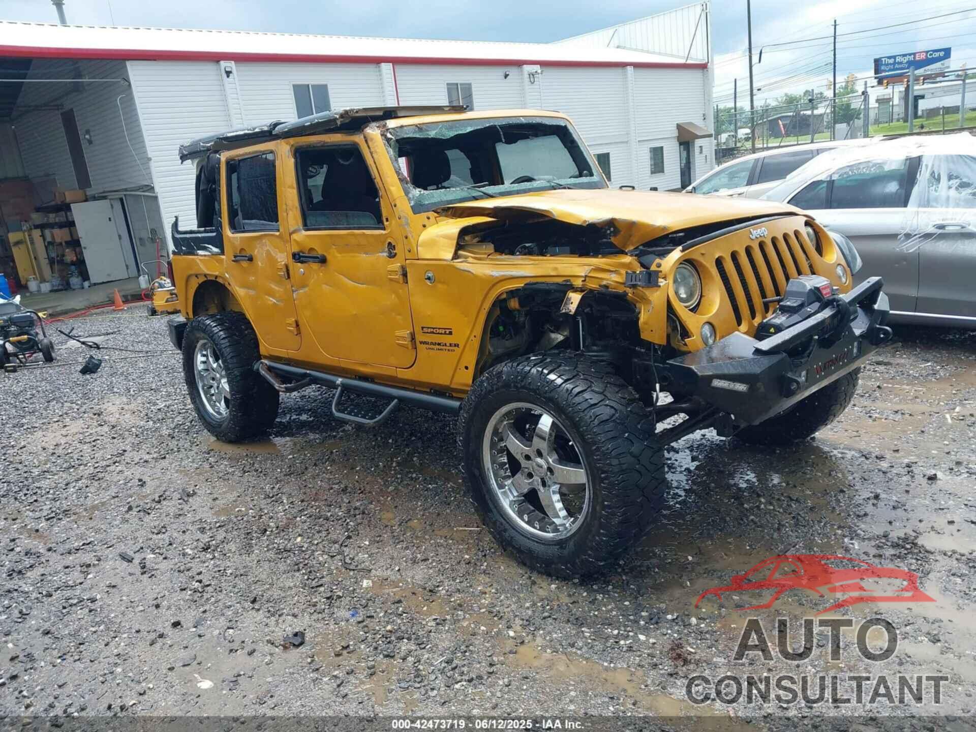 JEEP WRANGLER UNLIMITED 2014 - 1C4BJWDG2EL218625