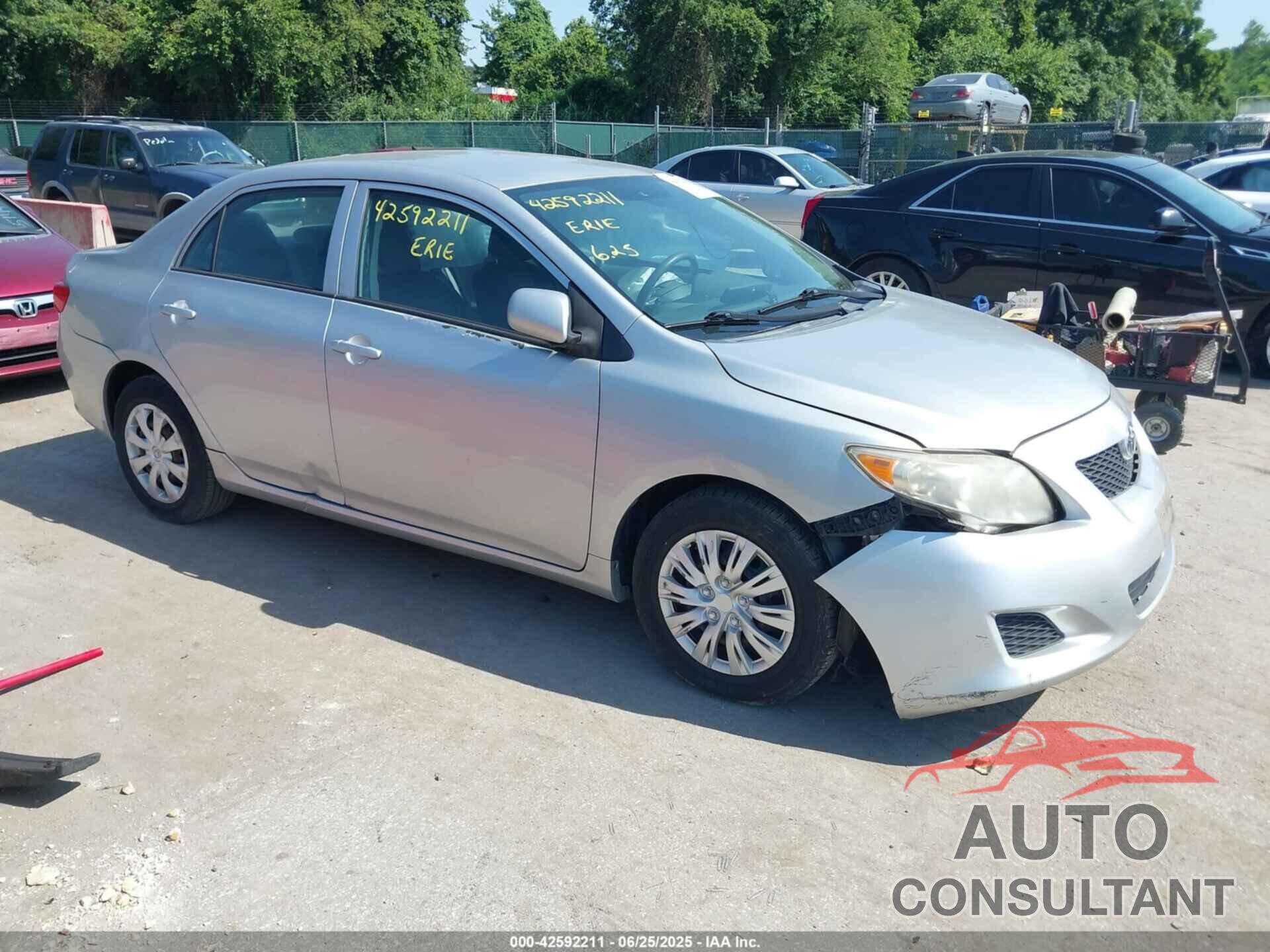 TOYOTA COROLLA 2010 - 1NXBU4EE3A0370230