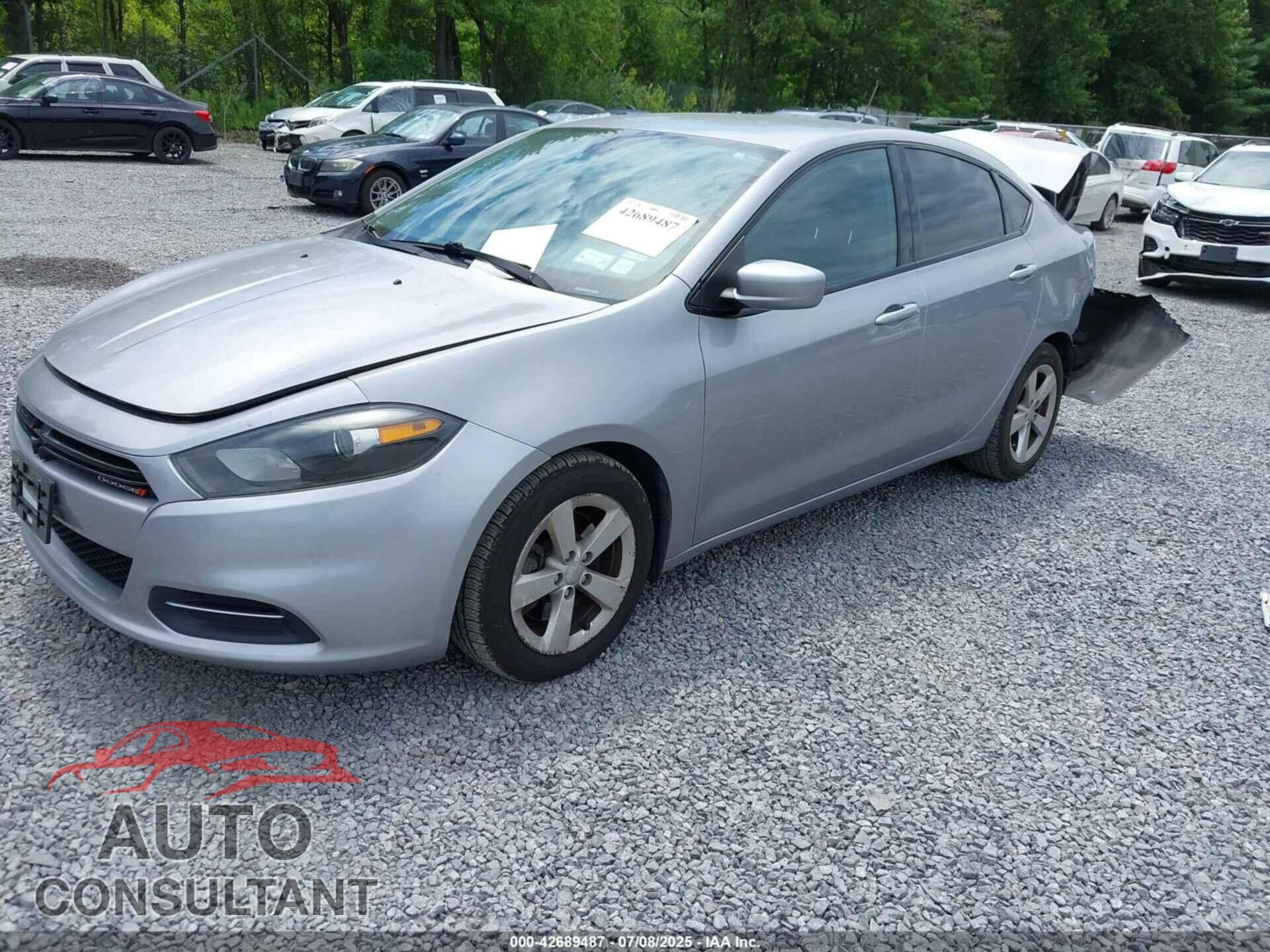 DODGE DART 2015 - 1C3CDFBB4FD193391