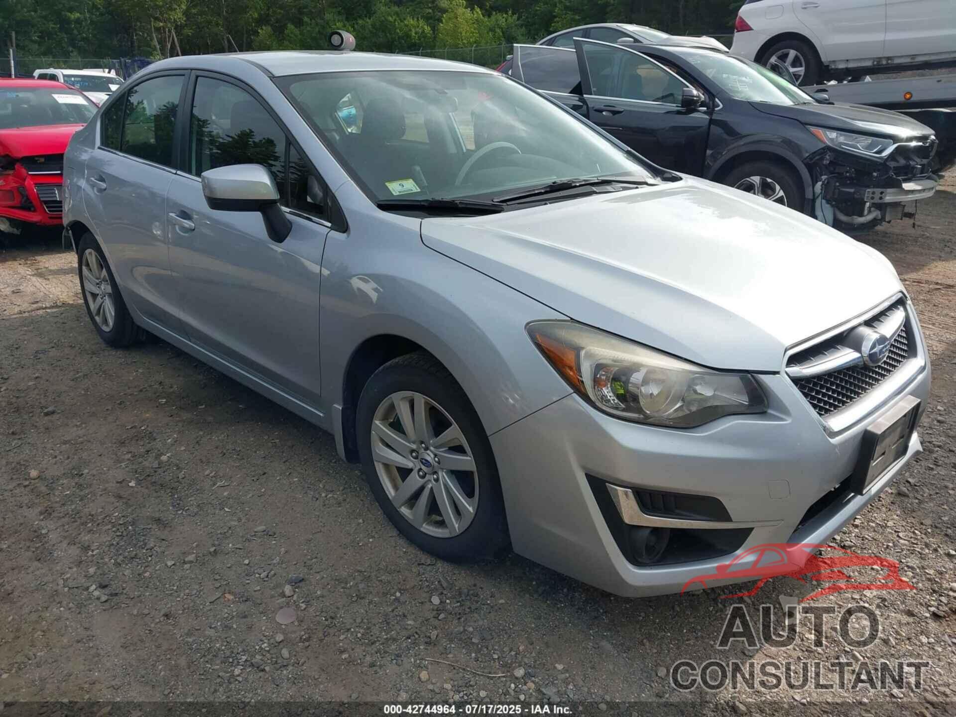 SUBARU IMPREZA 2016 - JF1GJAB68GH021585