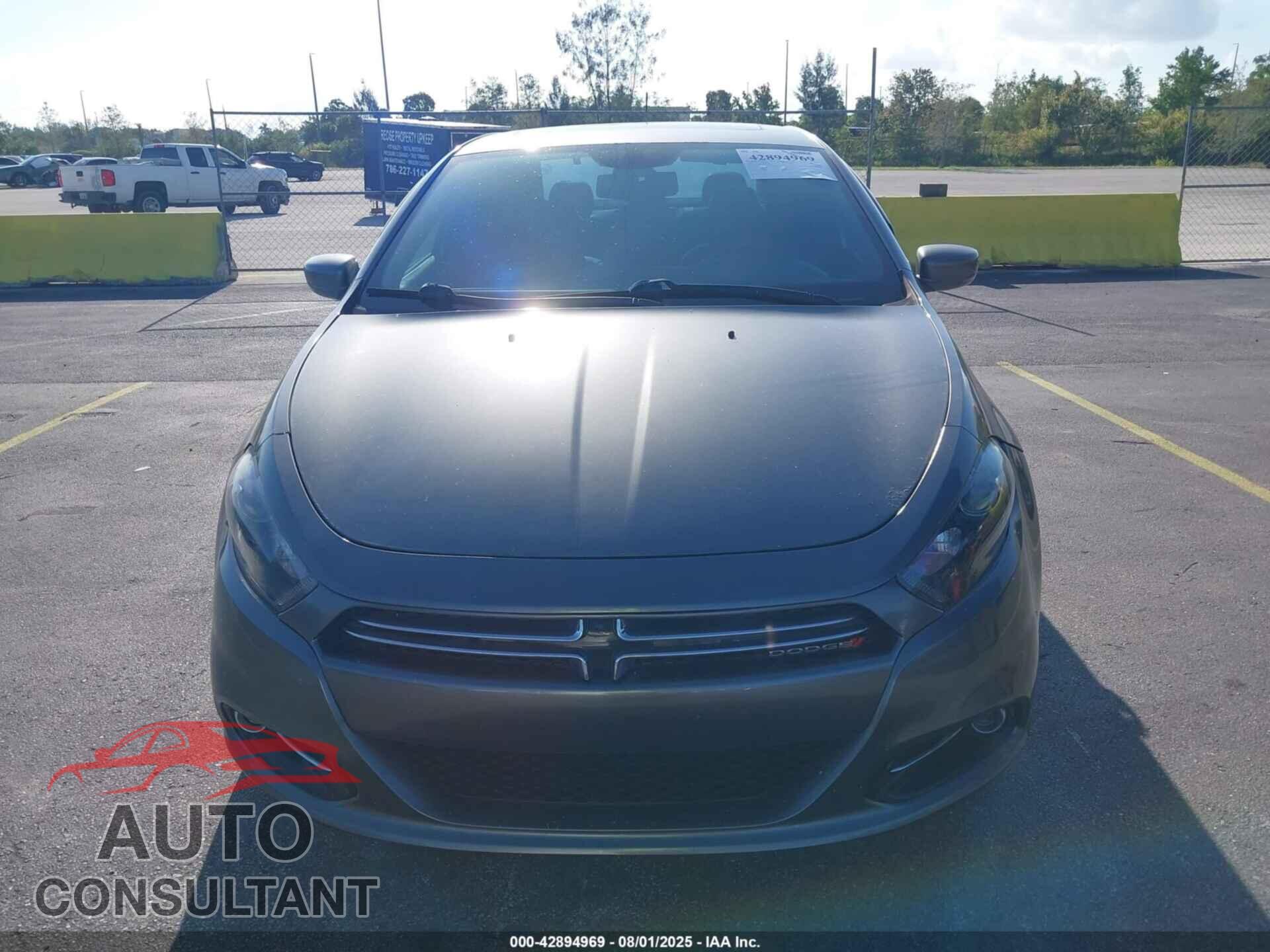 DODGE DART 2013 - 1C3CDFCH0DD206153