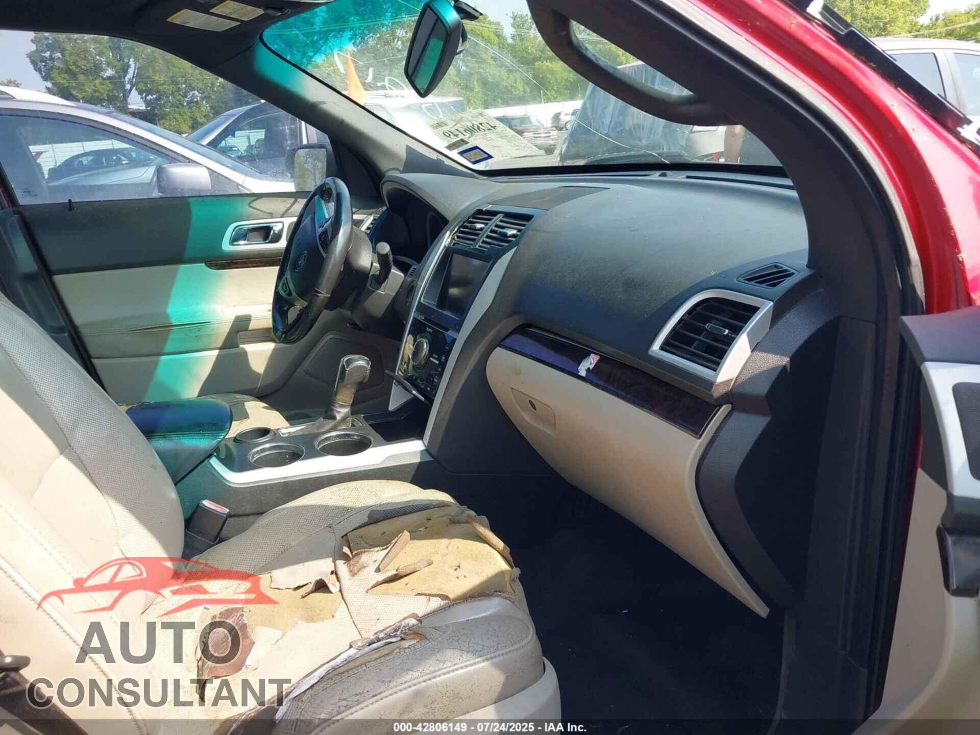 FORD EXPLORER 2011 - 1FMHK7F85BGA01217