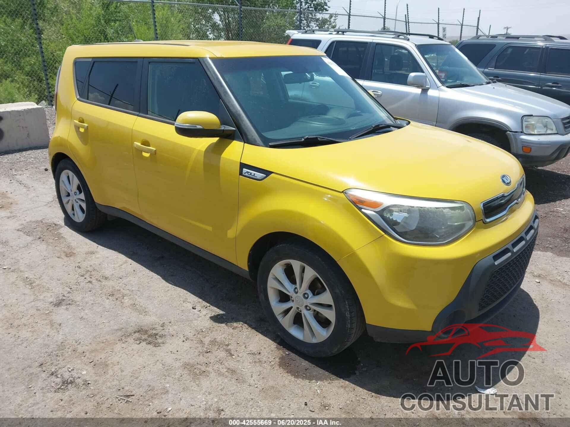 KIA SOUL 2014 - KNDJP3A51E7070438