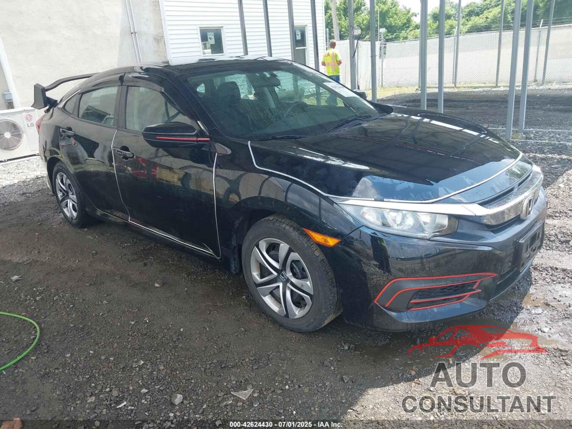 HONDA CIVIC 2017 - 19XFC2F52HE203622