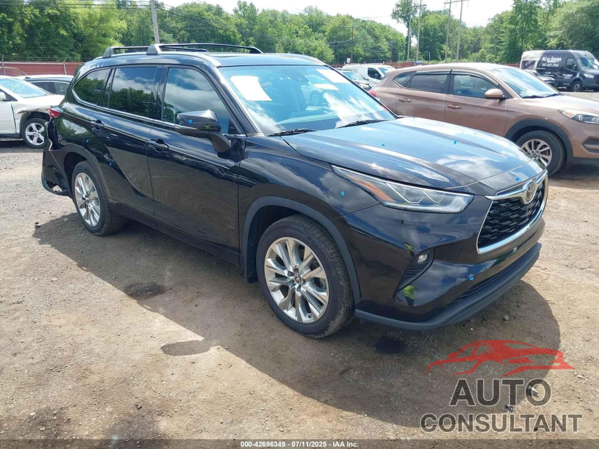 TOYOTA HIGHLANDER 2022 - 5TDDZRBH8NS214043