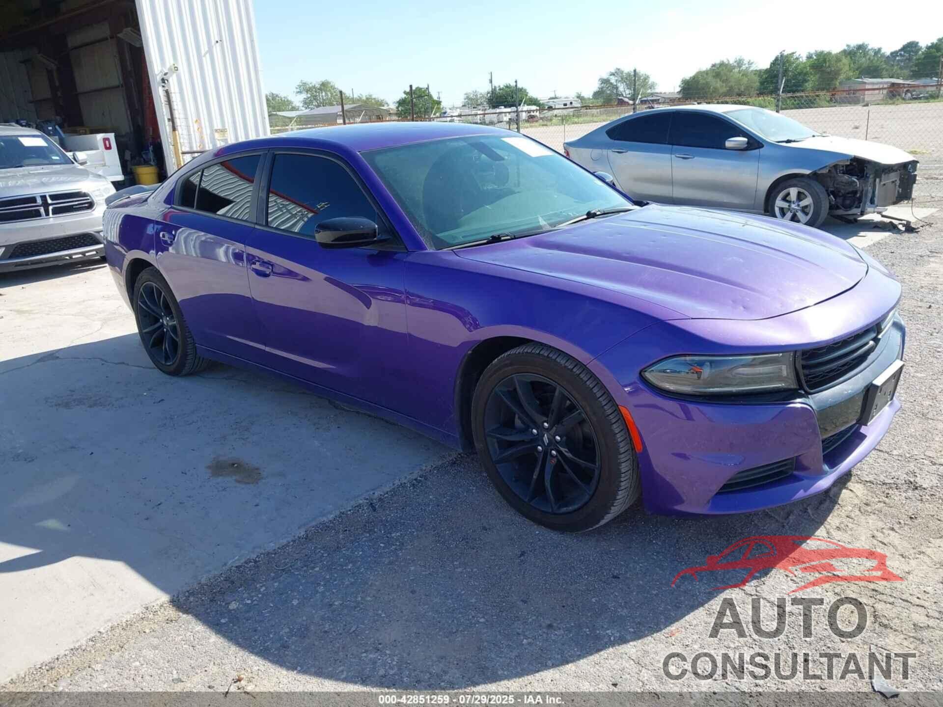 DODGE CHARGER 2018 - 2C3CDXBG6JH336547