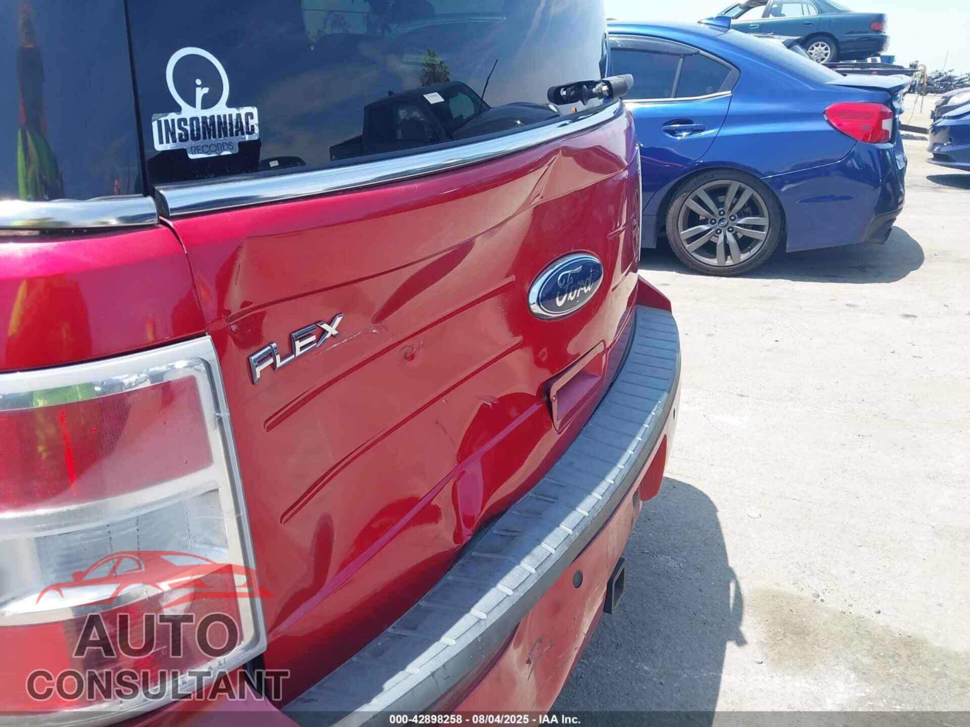 FORD FLEX 2011 - 2FMGK5CC2BBD15603
