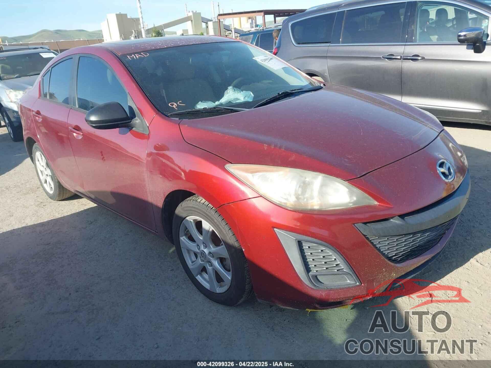 MAZDA MAZDA3 2011 - JM1BL1VG4B1468466