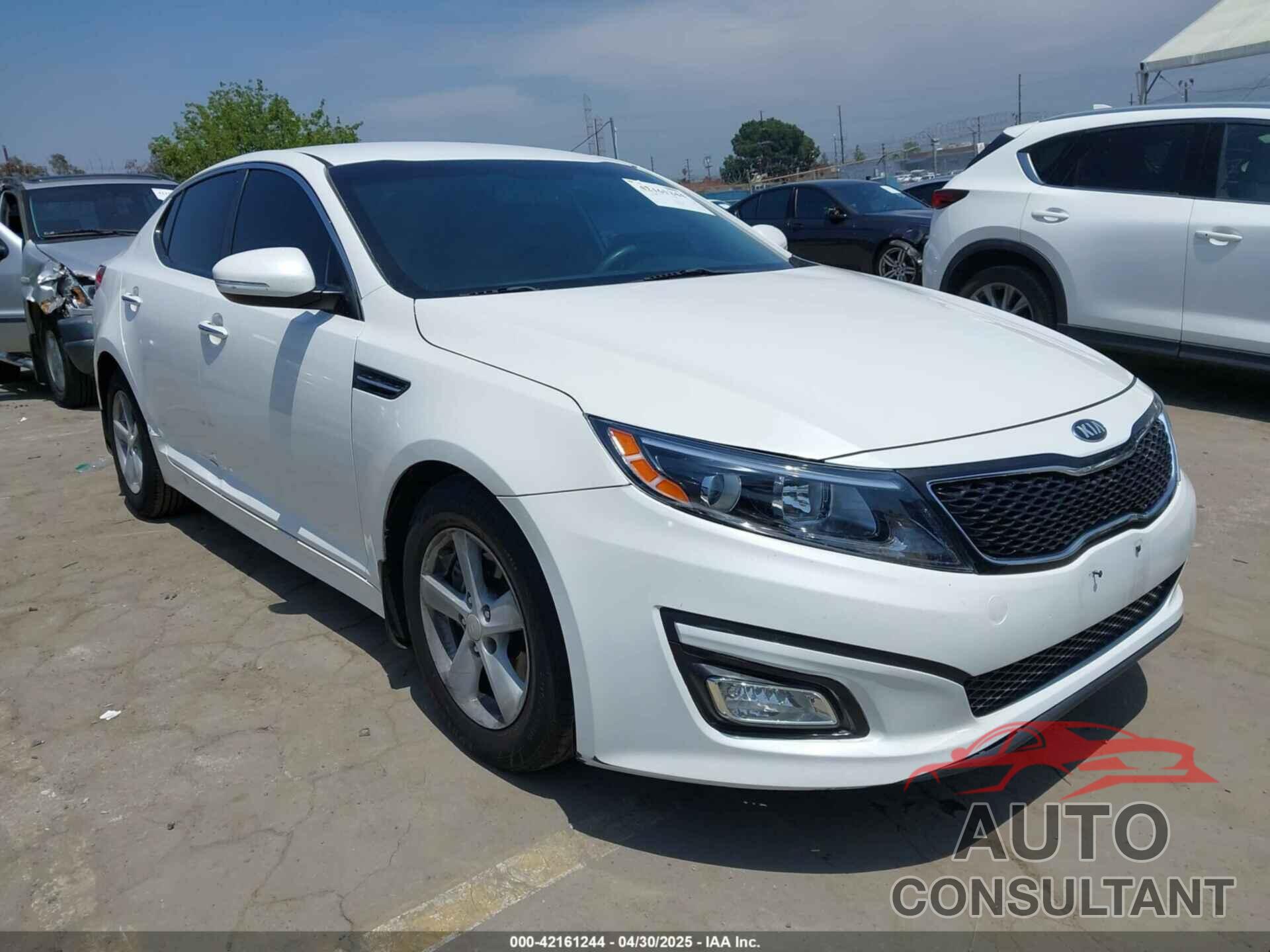 KIA OPTIMA 2015 - KNAGM4A78F5661726