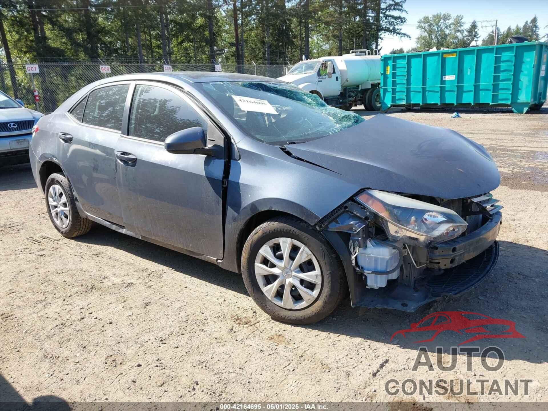 TOYOTA COROLLA 2014 - 2T1BURHE1EC065681