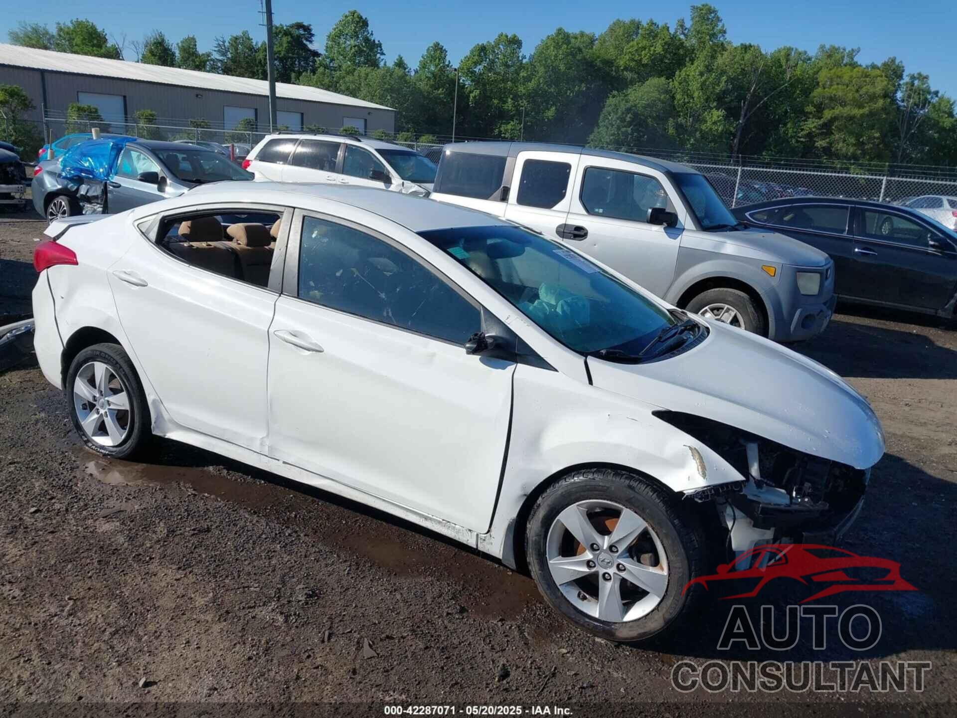 HYUNDAI ELANTRA 2013 - 5NPDH4AEXDH272852